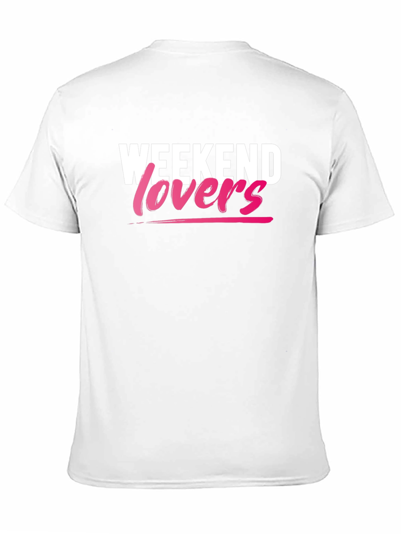 Weekend Lovers Graphic T-Shirt - Black