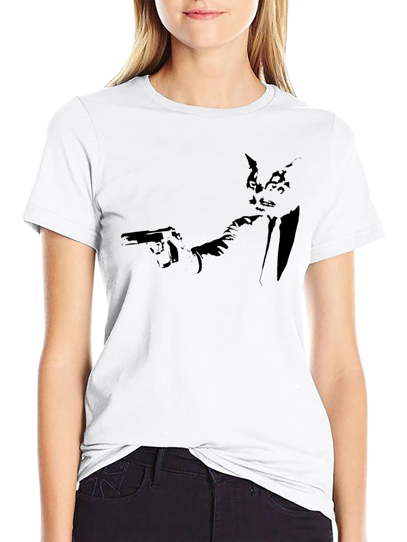 Pulp Fiction Inspired Graphic Tee - Black