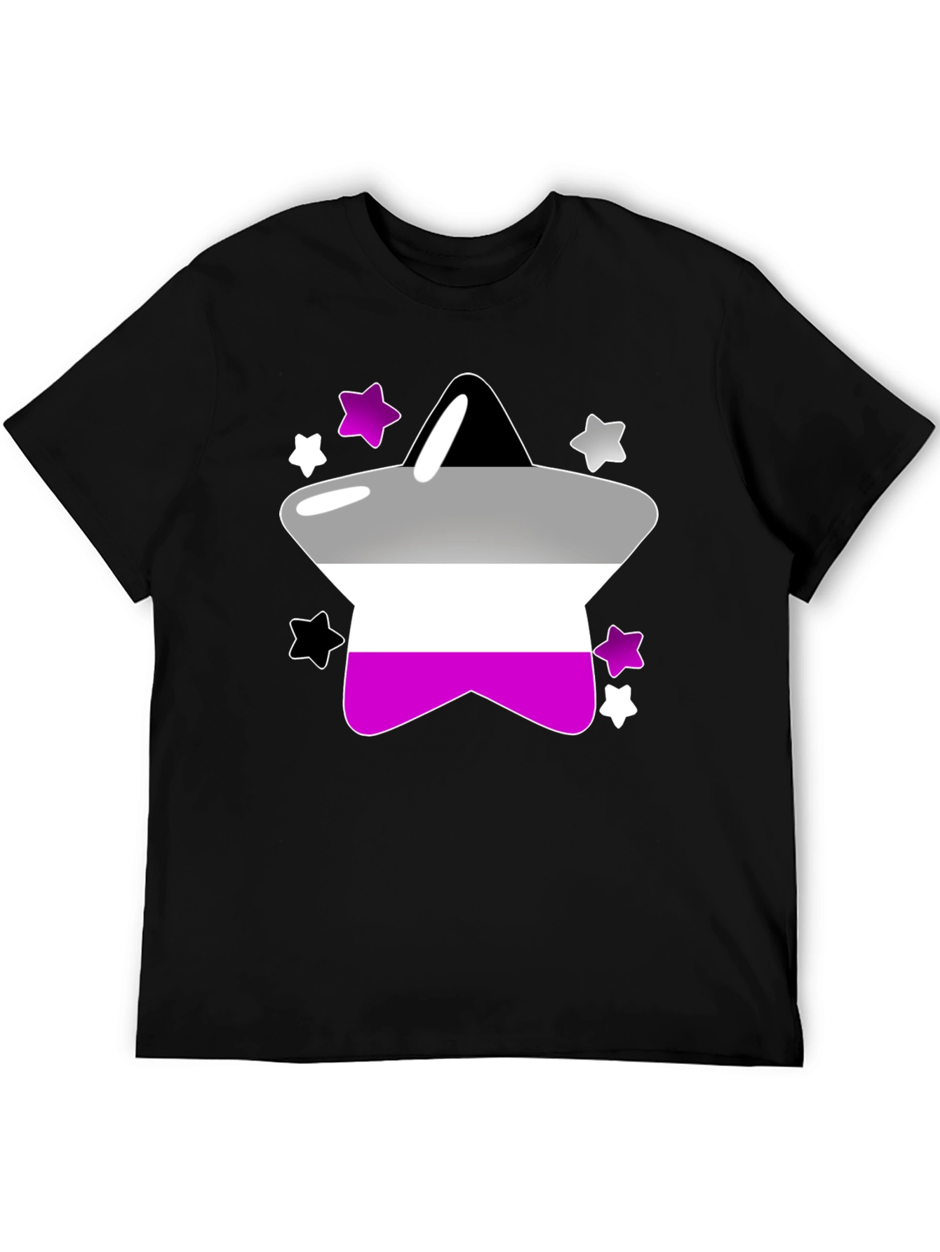 Asexual Pride Star T-Shirt