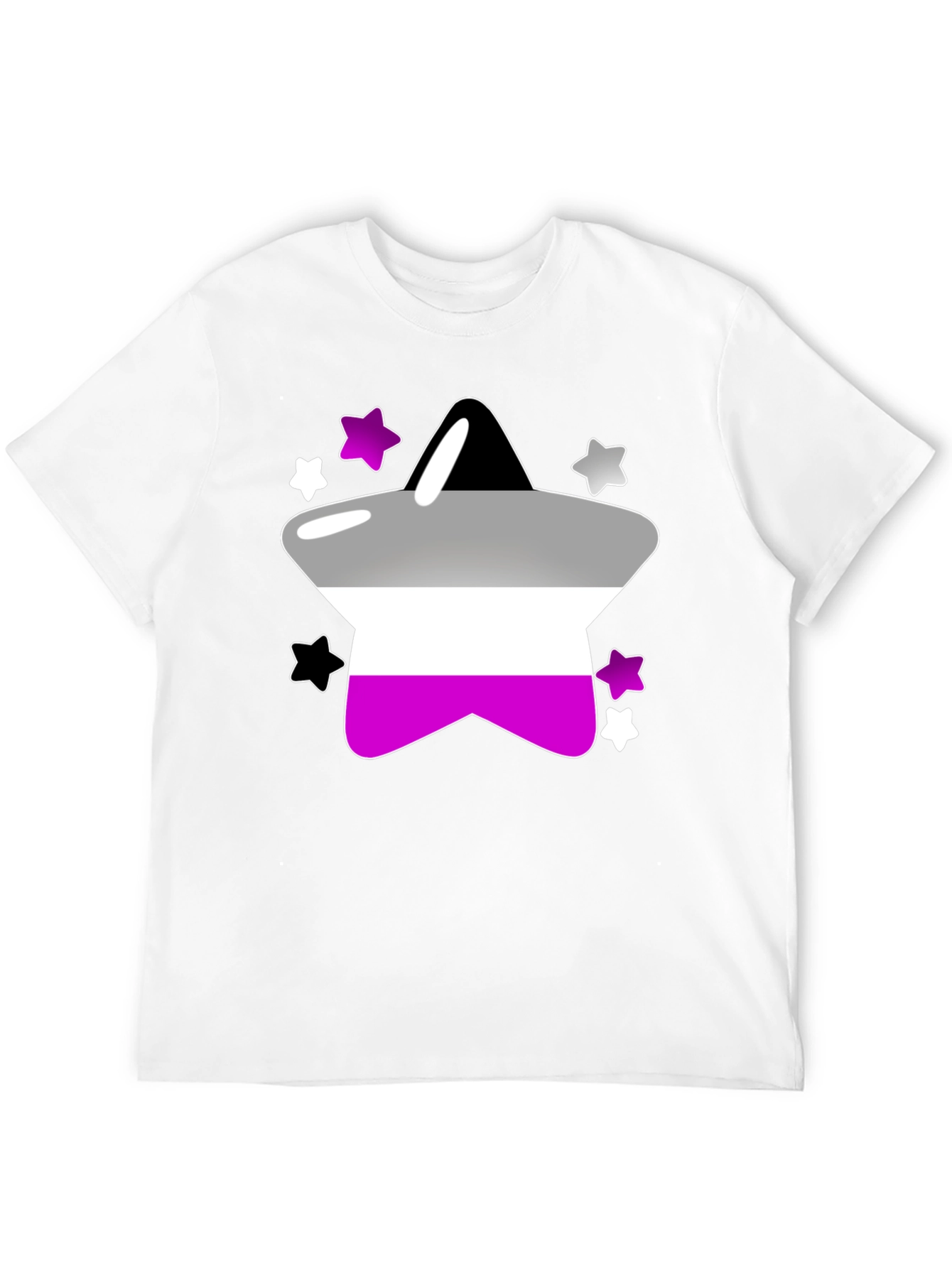 Asexual Pride Star T-Shirt