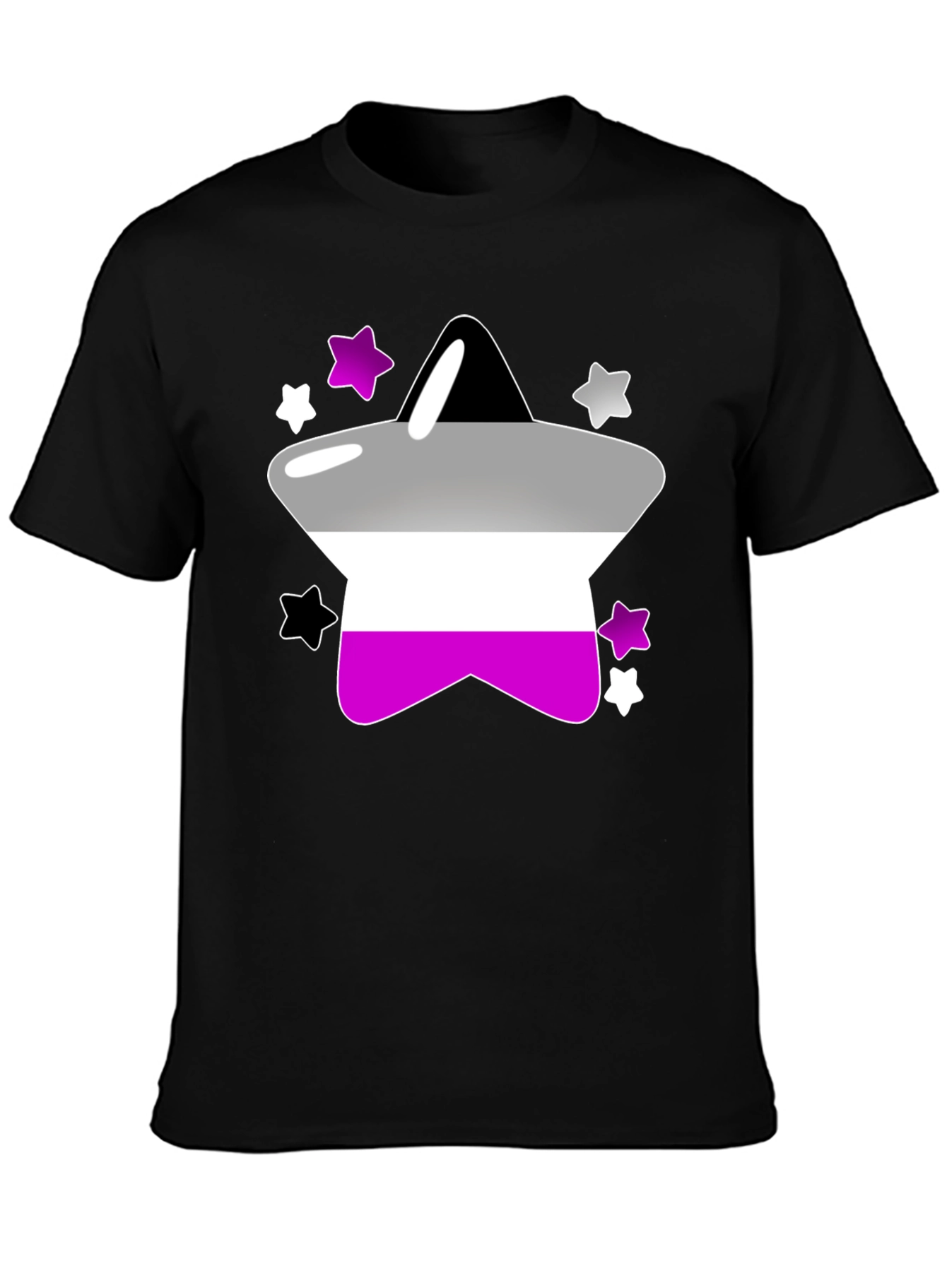 Asexual Pride Star T-Shirt