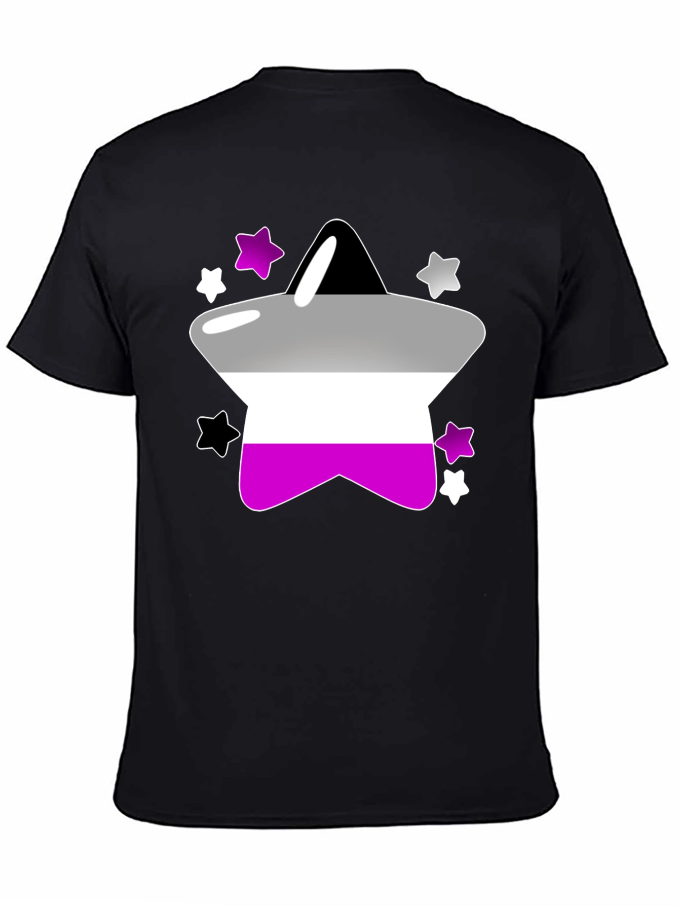 Asexual Pride Star T-Shirt