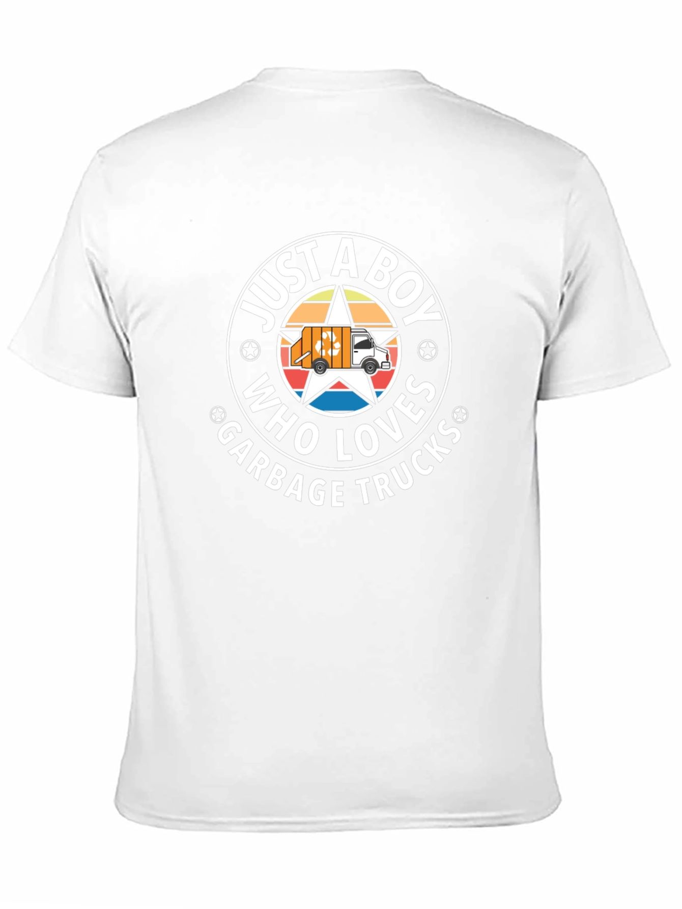 Just A Boy Who Loves Garbage Trucks T-Shirt