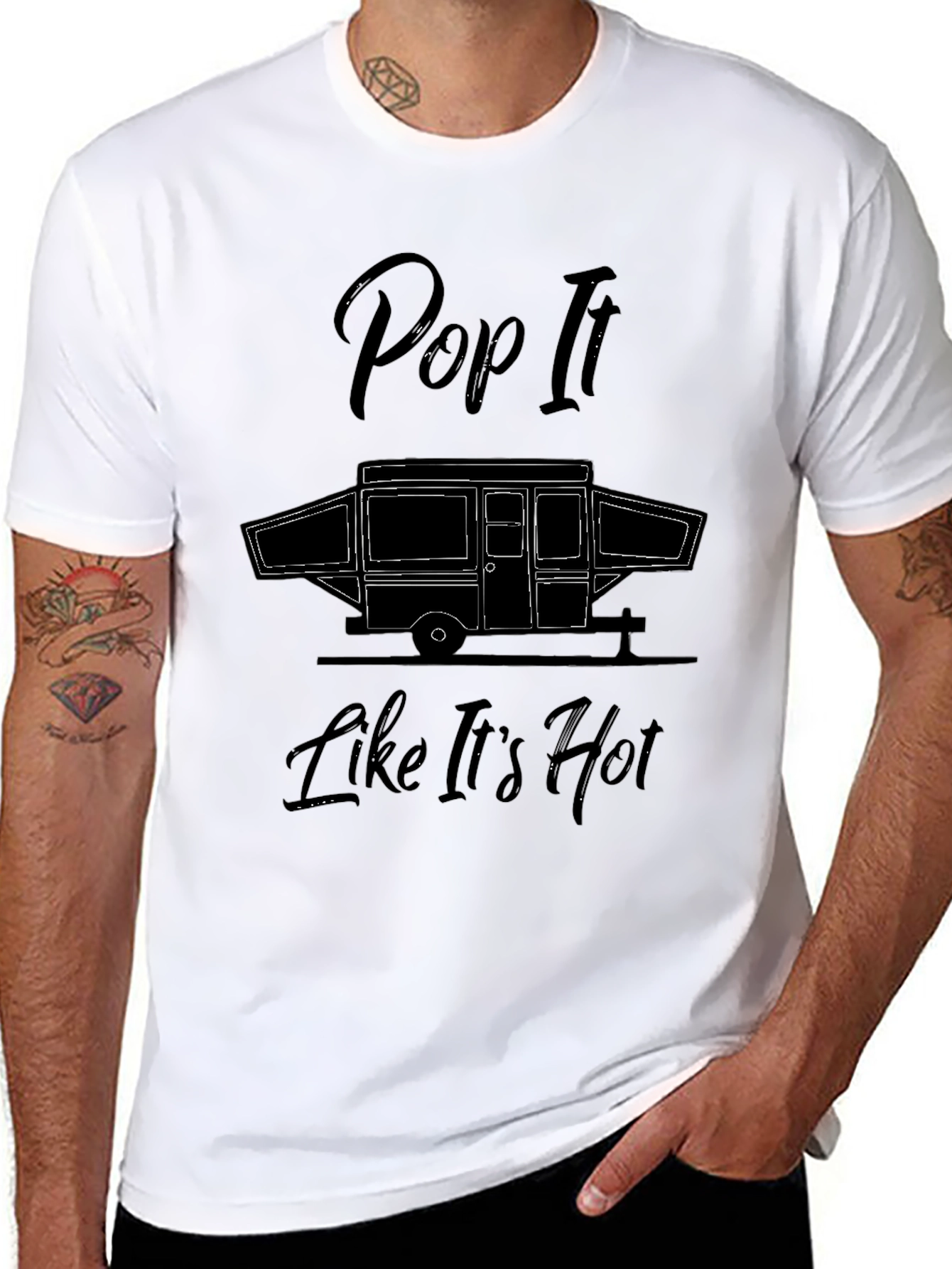 Pop It Like Its Hot Camper T-Shirt