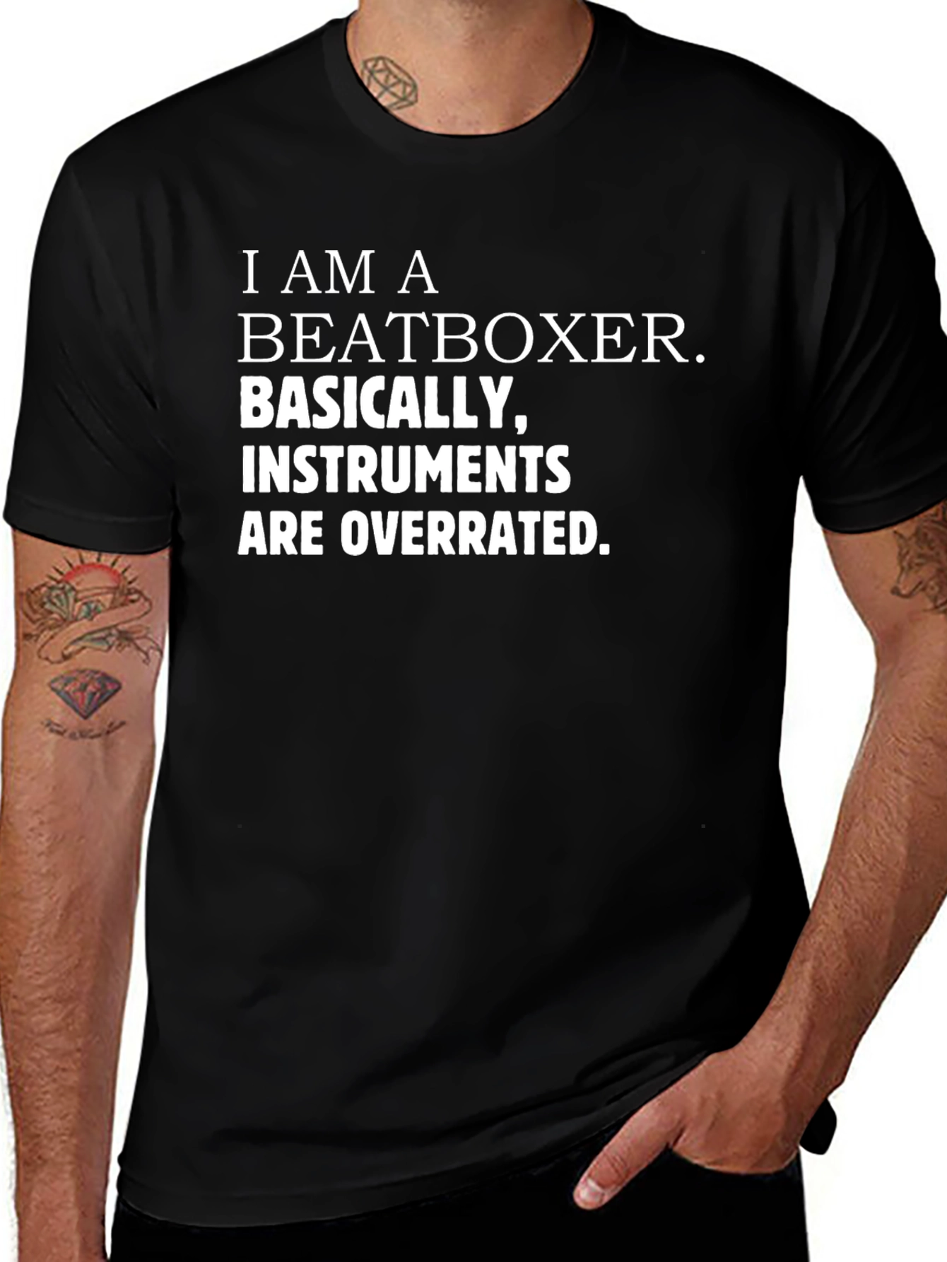 I Am A Beatboxer Funny Music T-Shirt