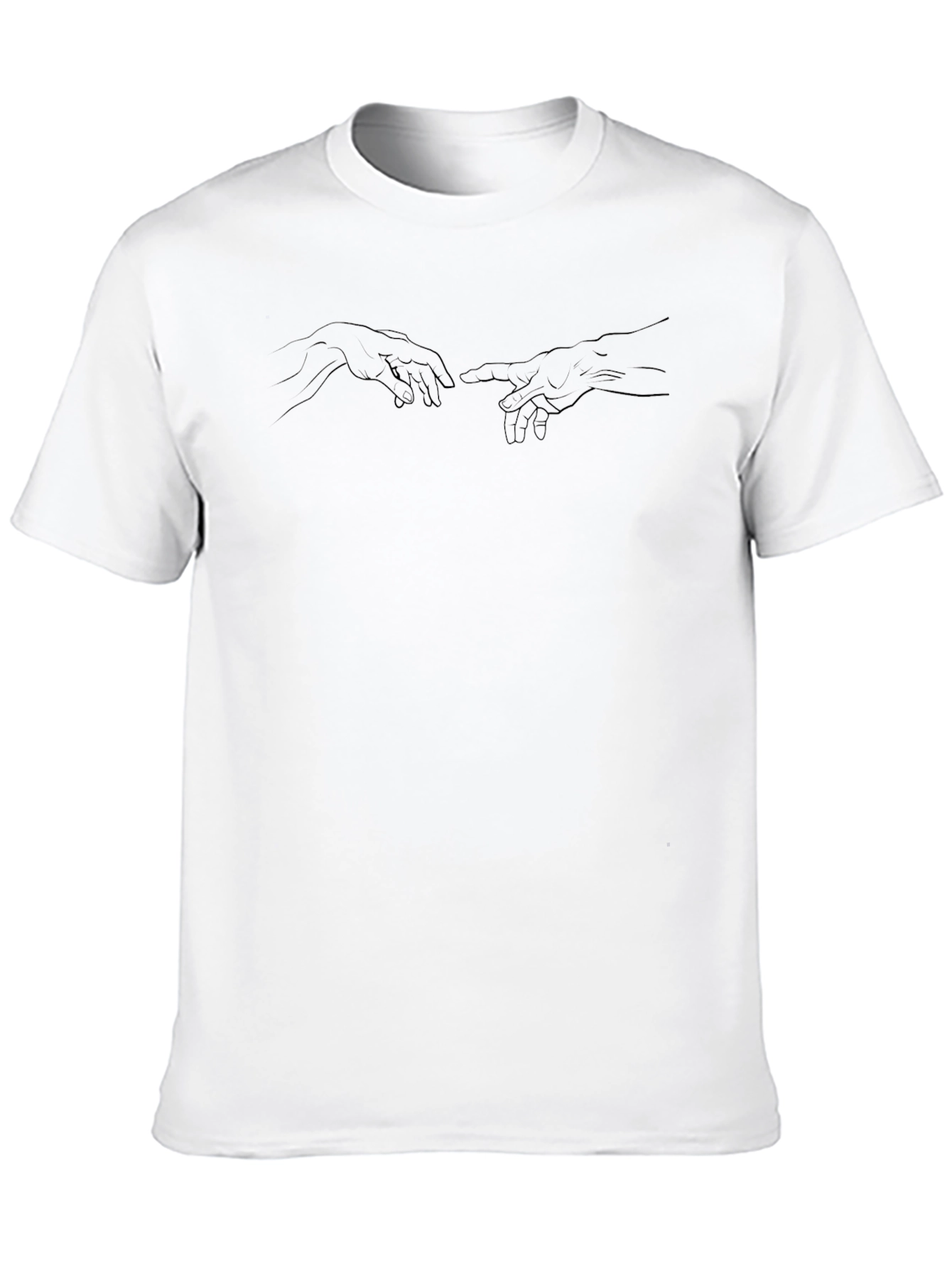 Creation of Adam Tee - Michelangelo Inspired