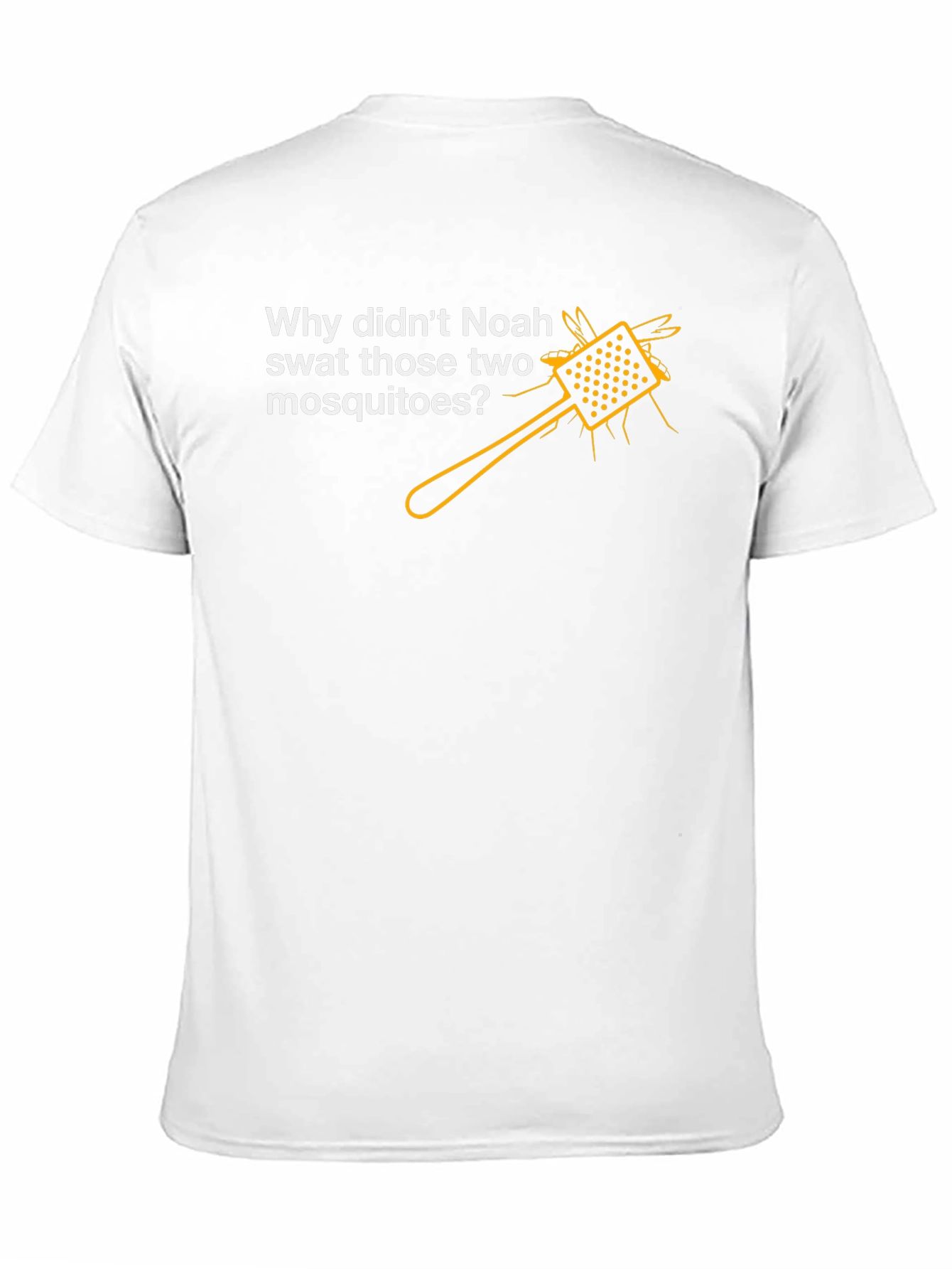 Noahs Mosquito Tee - Humorous Graphic Shirt