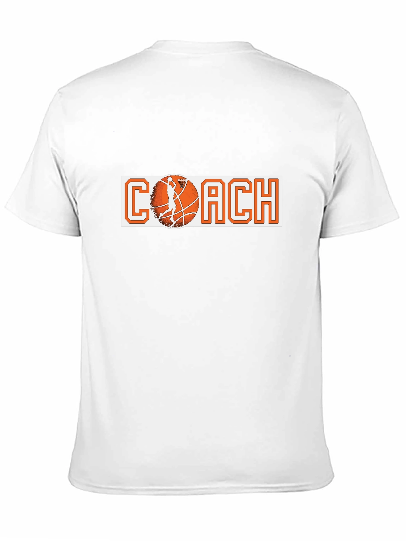 Basketball Coach Graphic Tee - Black