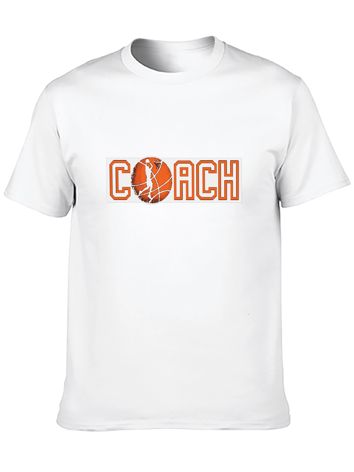 Basketball Coach Graphic Tee - Black