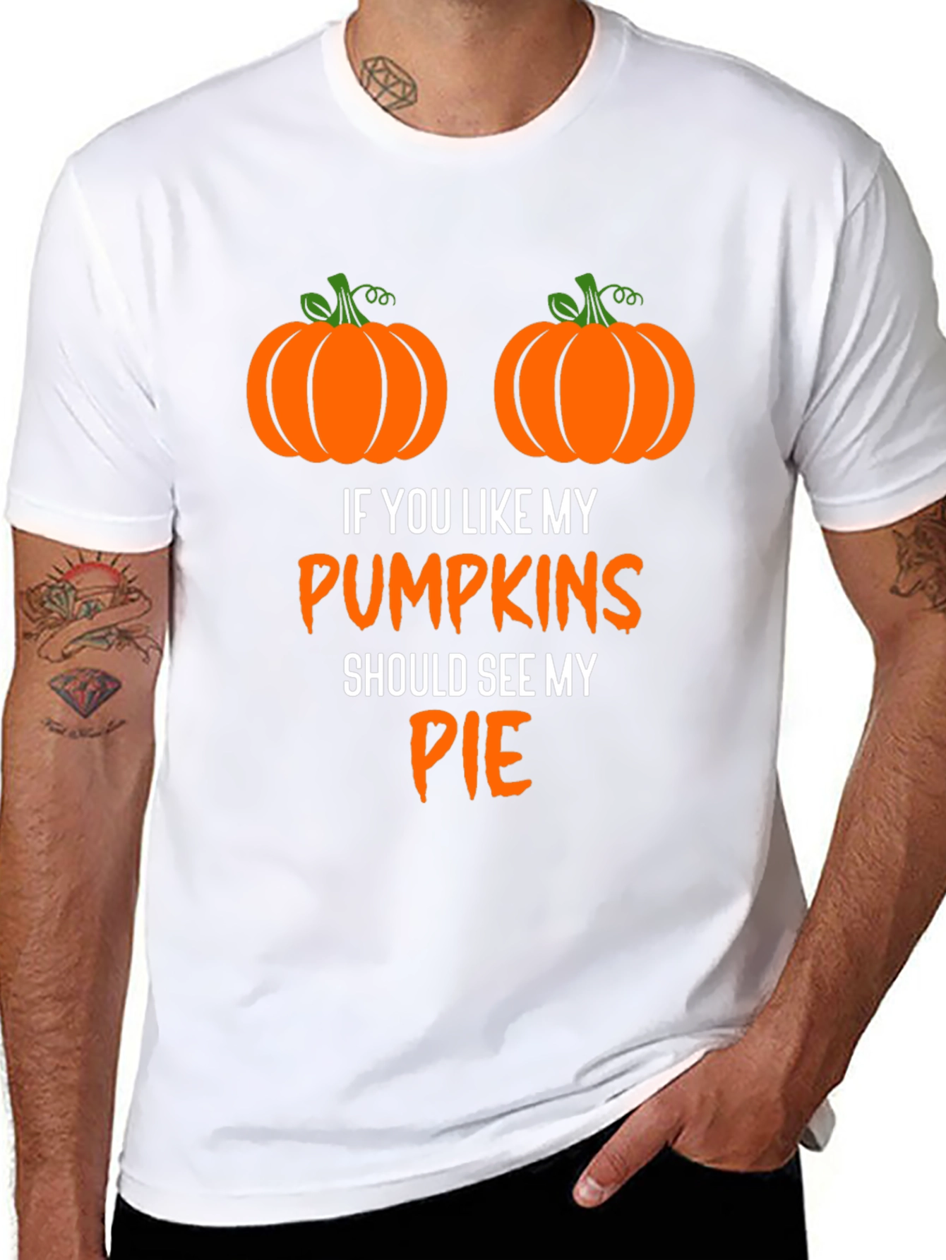 Funny Halloween Pumpkin Pie T-Shirt