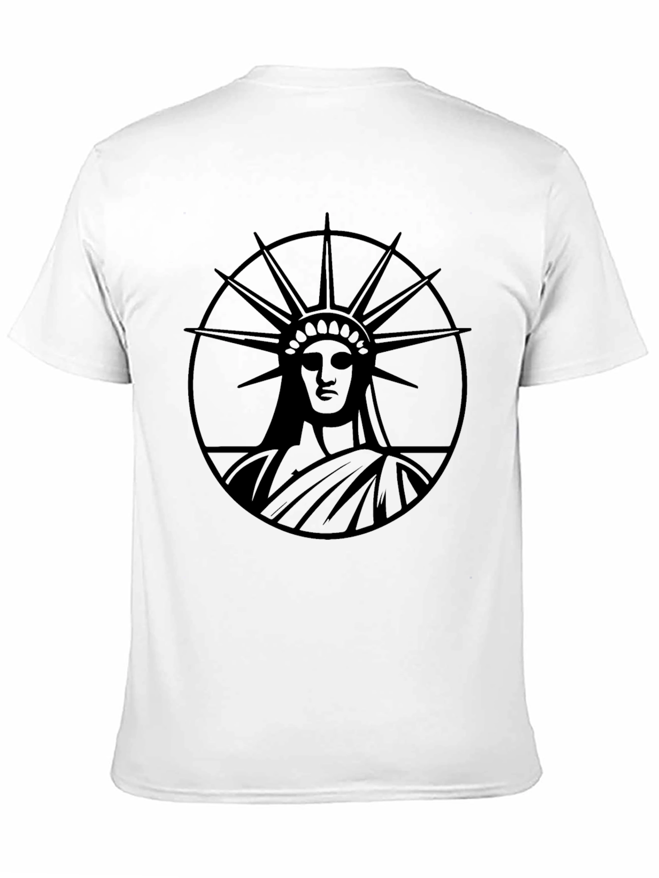 Statue of Liberty Black T-Shirt