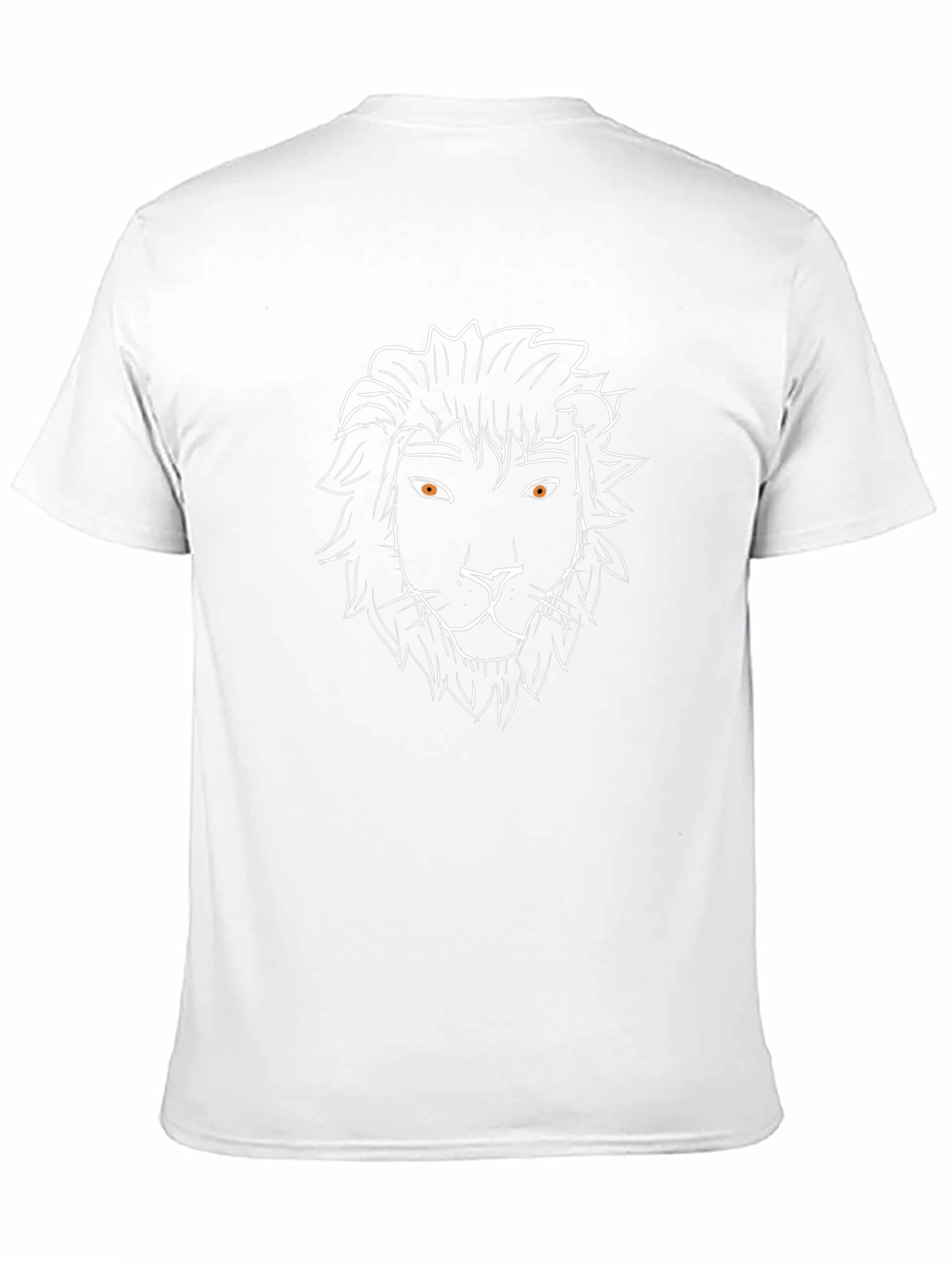 Lion Graphic Black T-Shirt - Unique Design