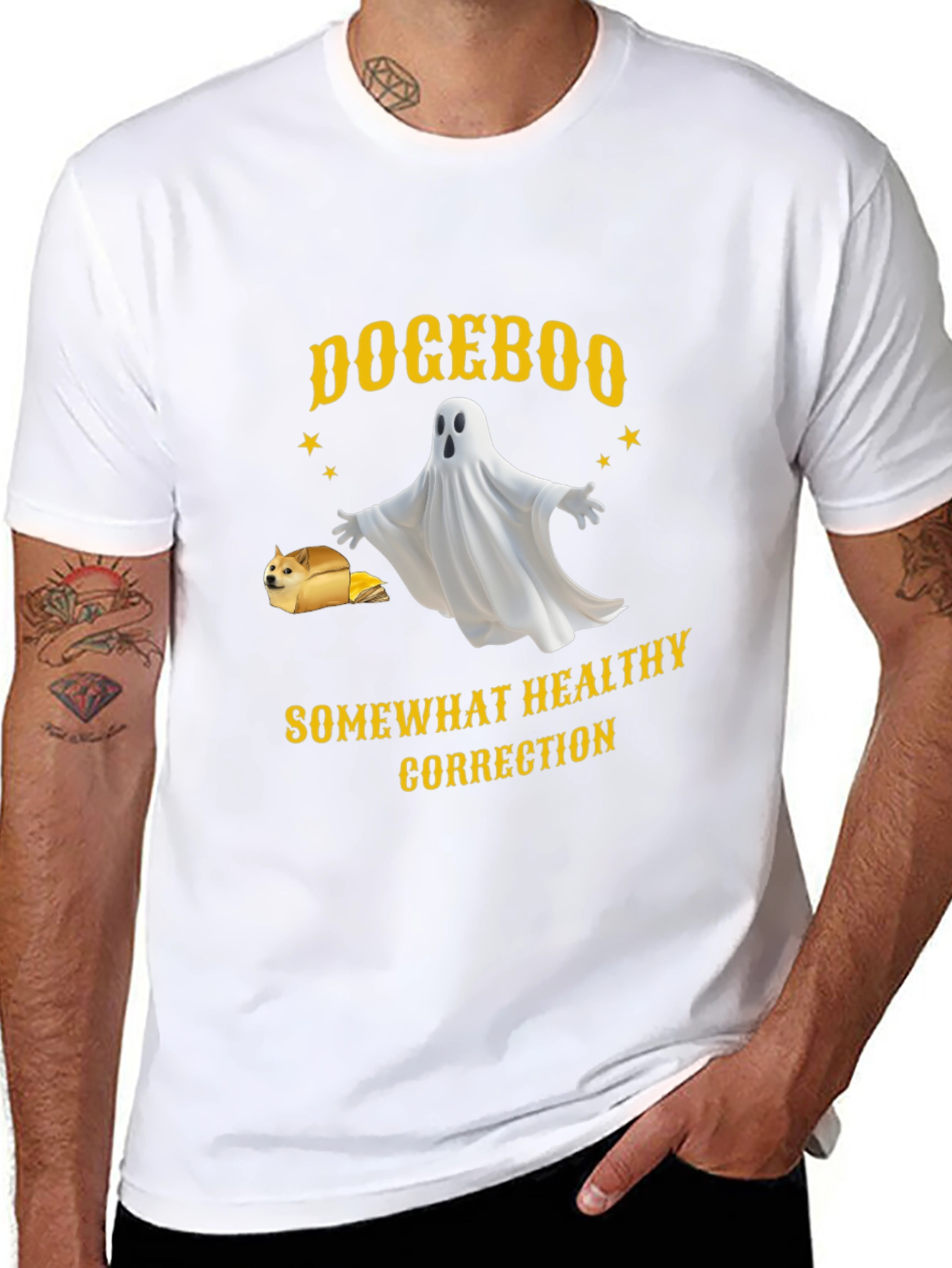 DOGEBOO Graphic T-Shirt - Halloween Meme Shirt