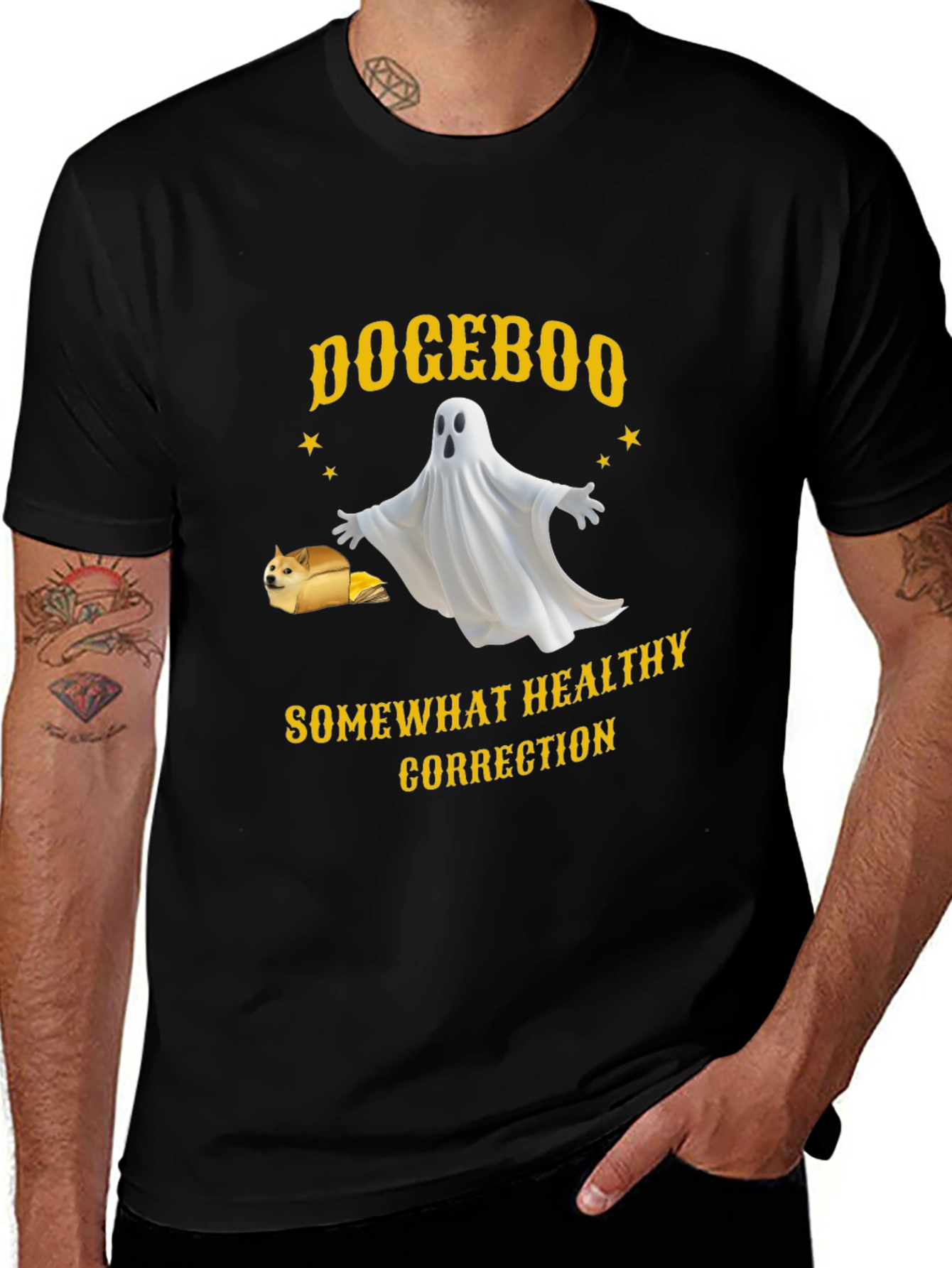 DOGEBOO Graphic T-Shirt - Halloween Meme Shirt