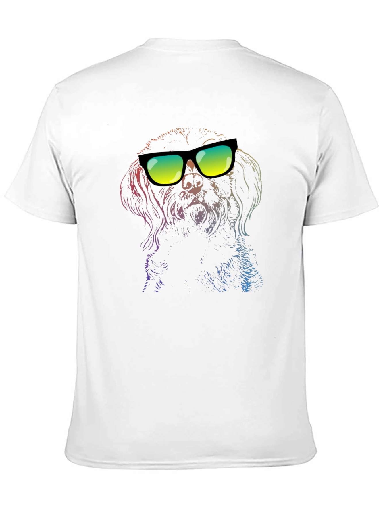 Cool Dog Graphic Tee - Black T-Shirt