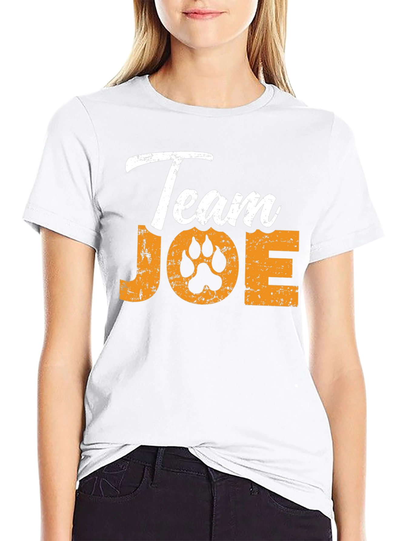 Team Joe Dog Paw T-Shirt
