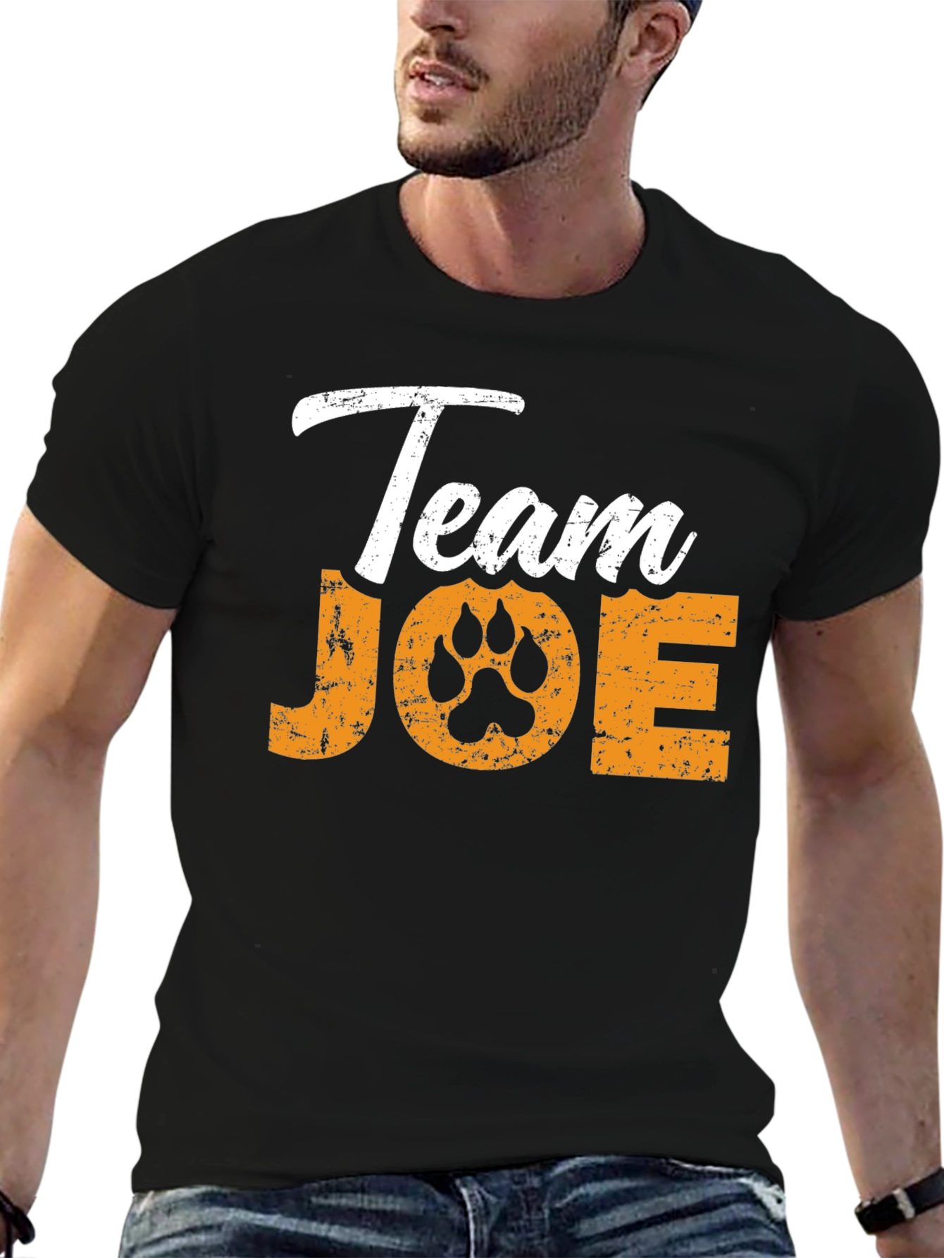 Team Joe Dog Paw T-Shirt
