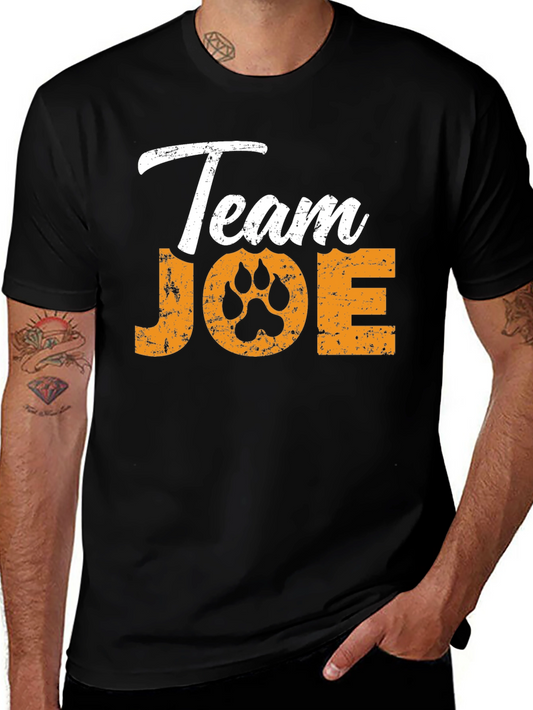 Team Joe Dog Paw T-Shirt