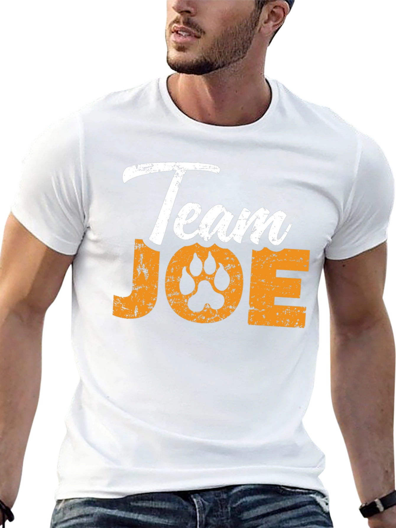 Team Joe Dog Paw T-Shirt