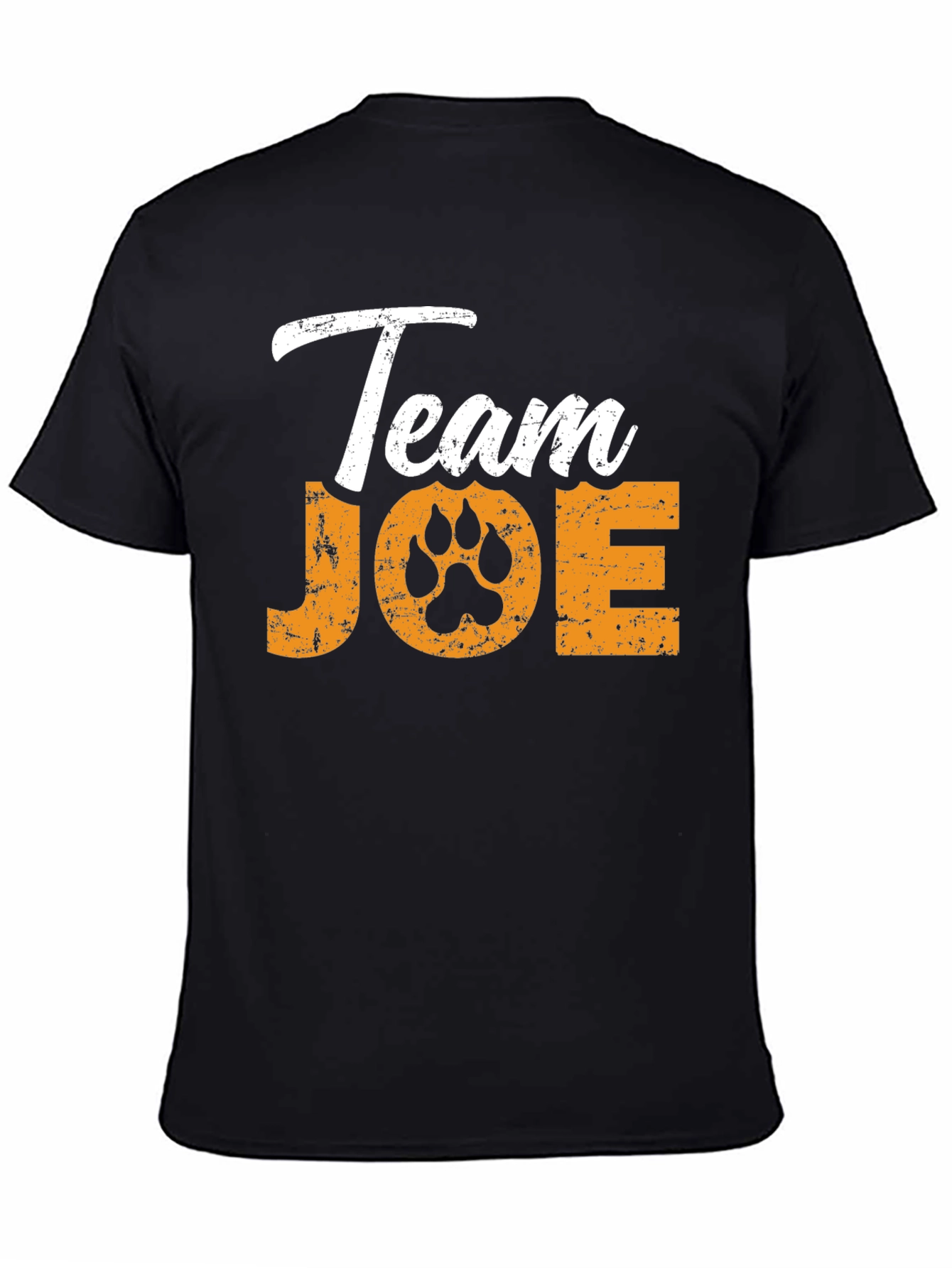 Team Joe Dog Paw T-Shirt
