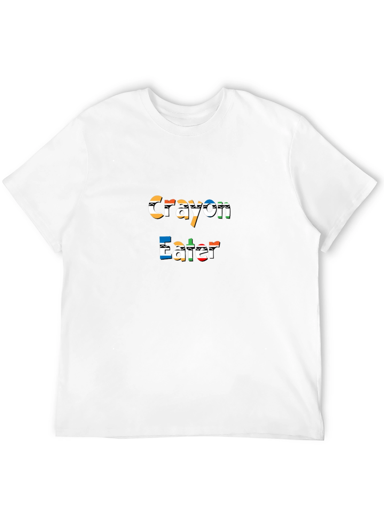 Crayon Eater T-Shirt - Fun Novelty Tee