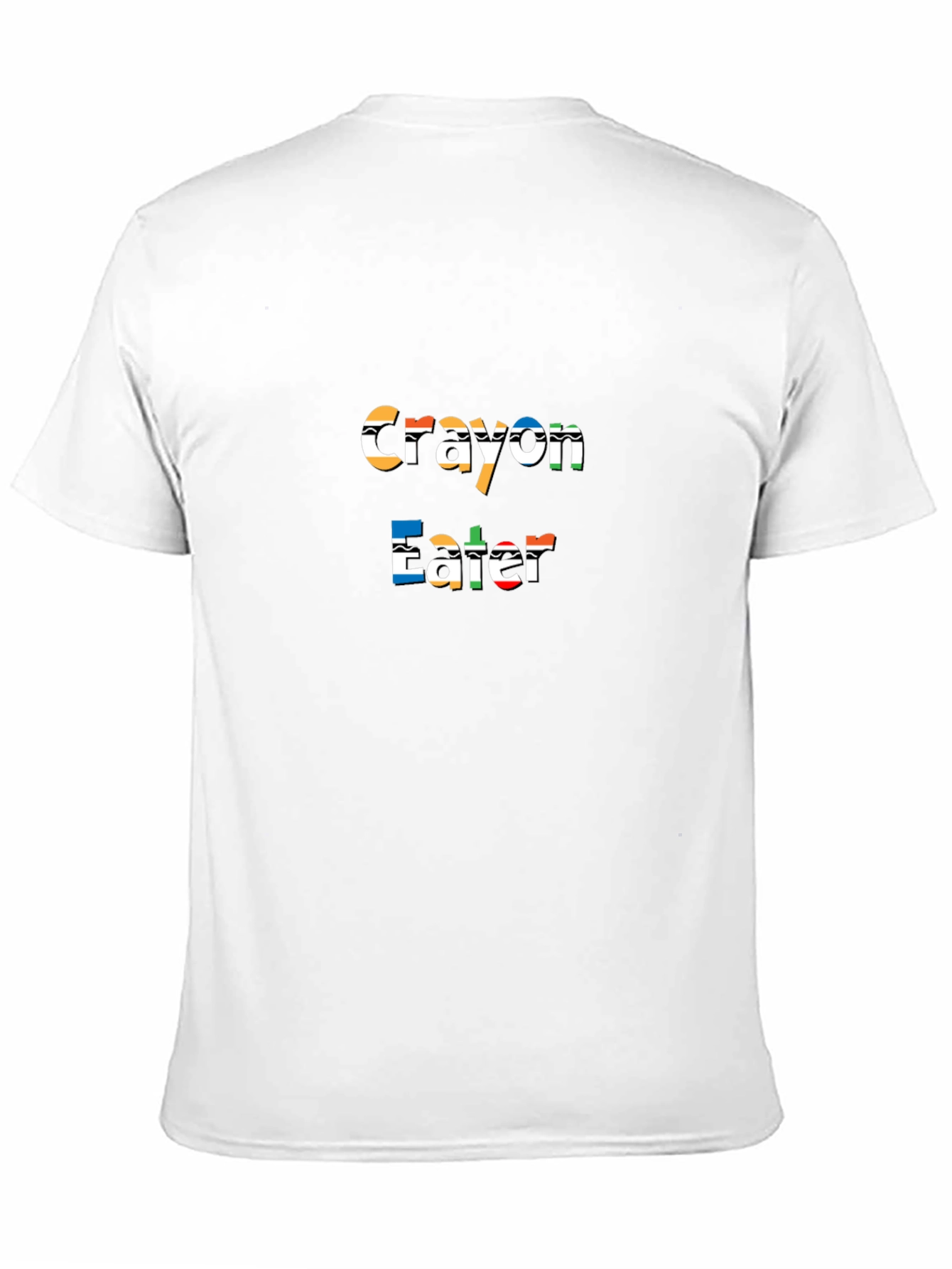 Crayon Eater T-Shirt - Fun Novelty Tee