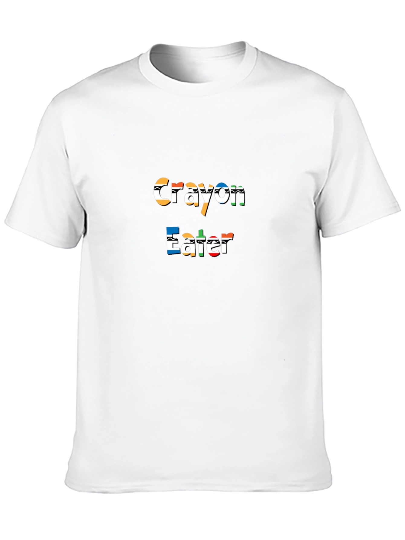 Crayon Eater T-Shirt - Fun Novelty Tee