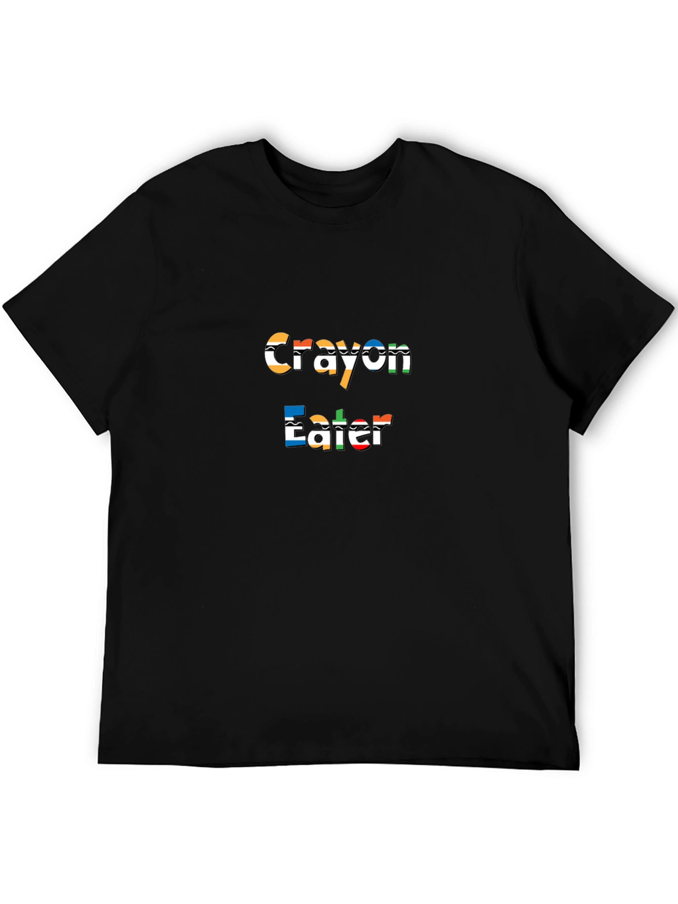 Crayon Eater T-Shirt - Fun Novelty Tee