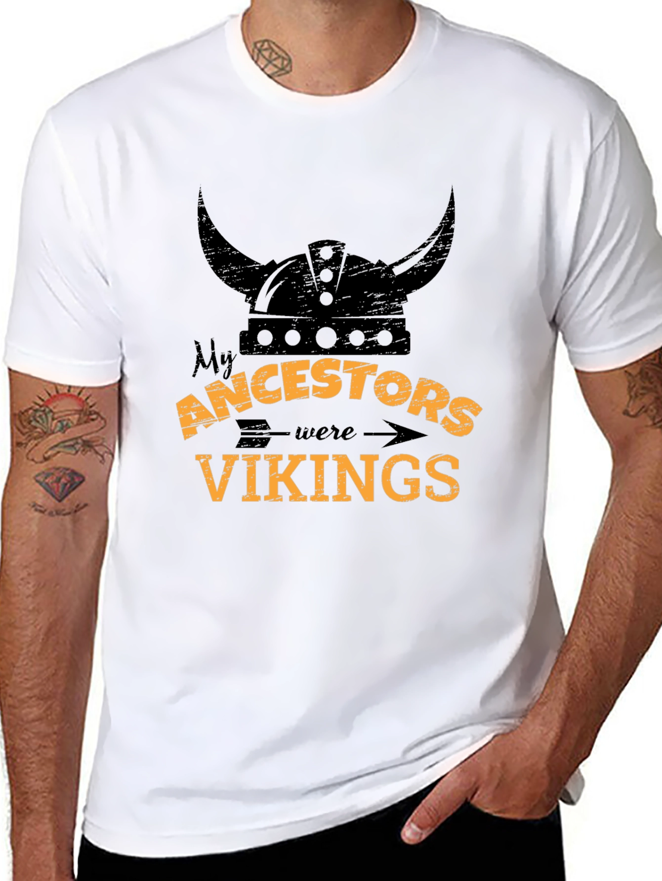 My Ancestors Were Vikings Graphic T-Shirt