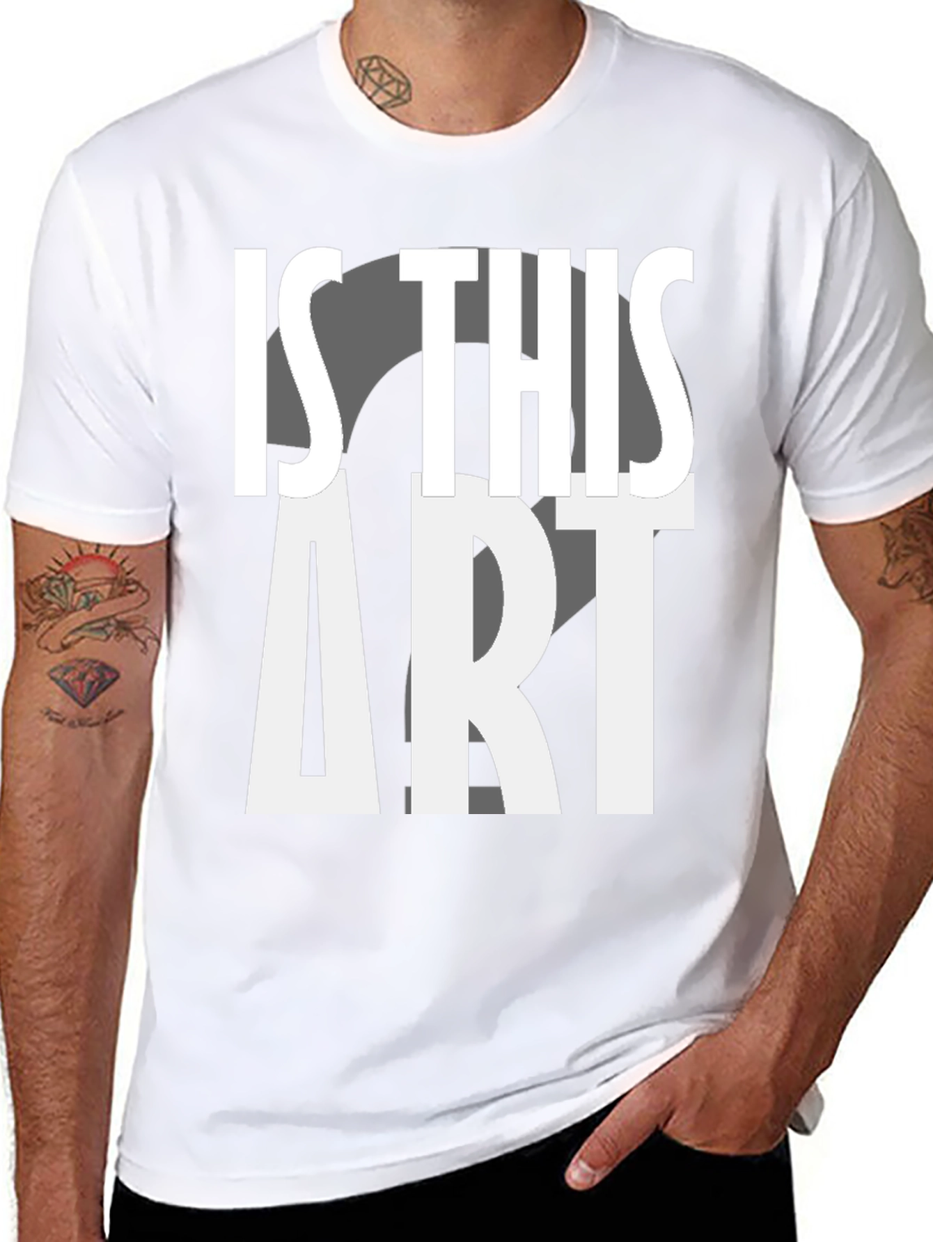 Is This Art? Graphic T-Shirt - Menswear
