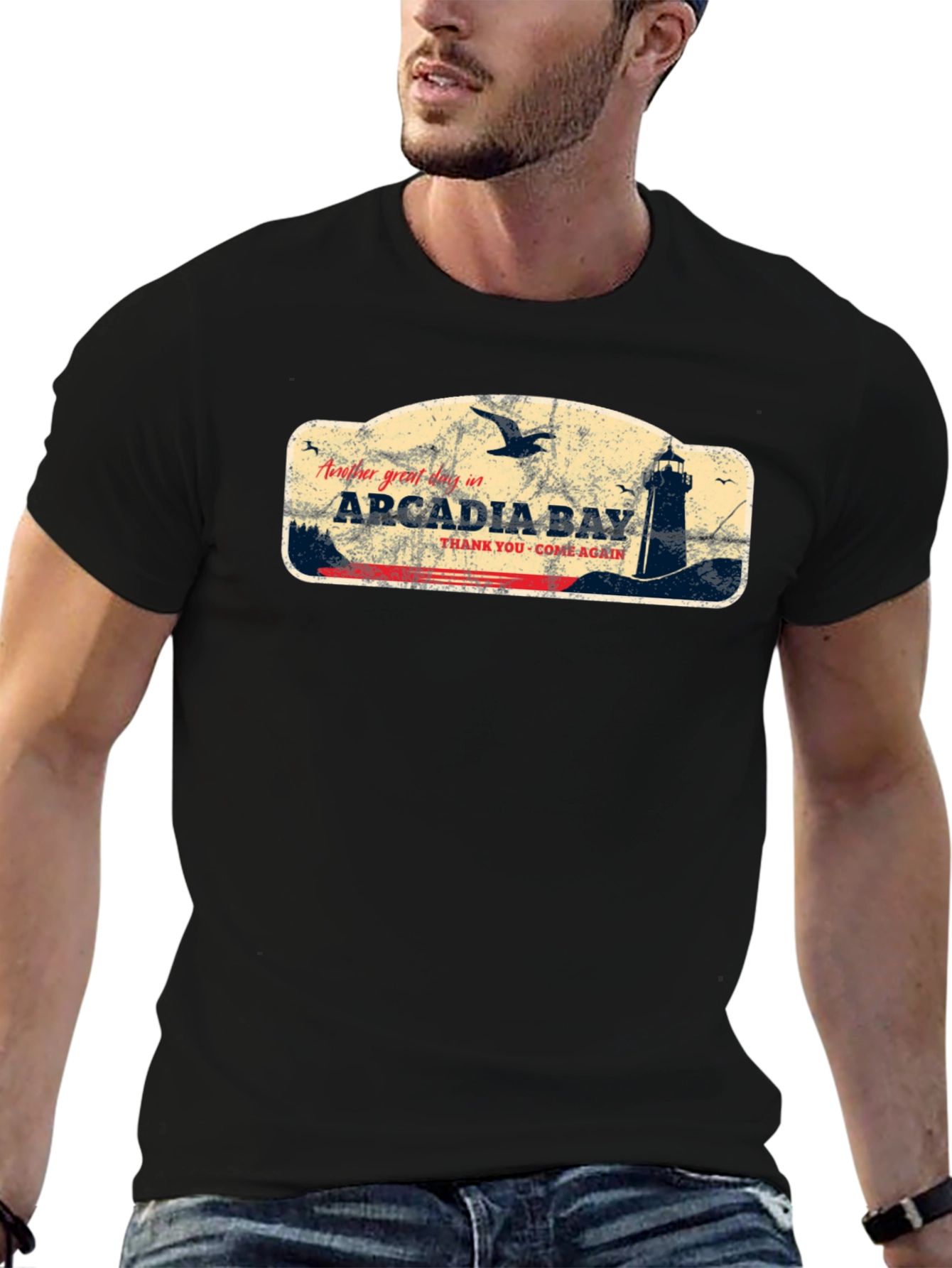 Arcadia Bay T-Shirt - Coastal Design