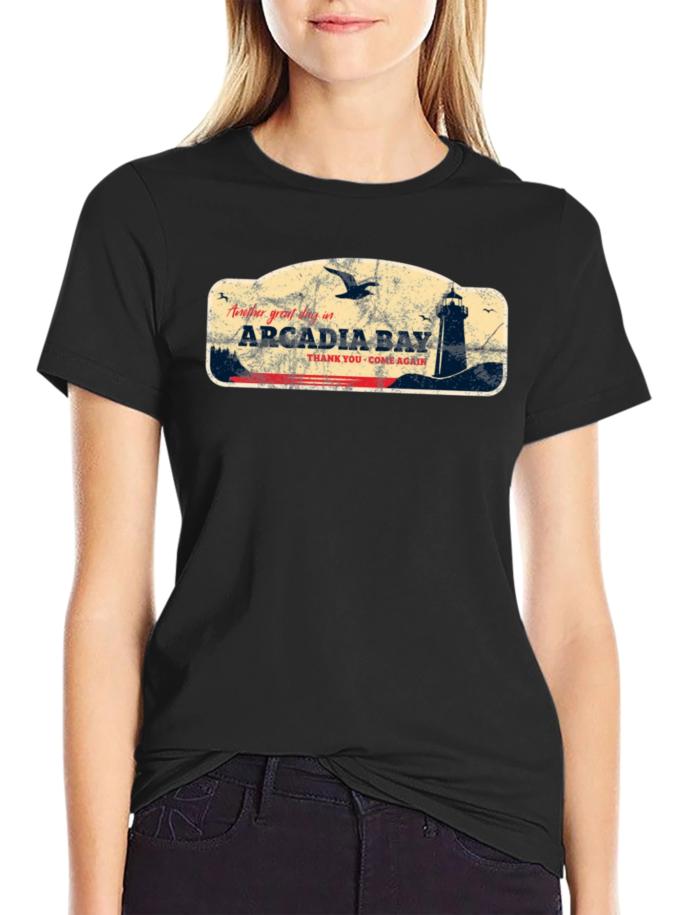 Arcadia Bay T-Shirt - Coastal Design
