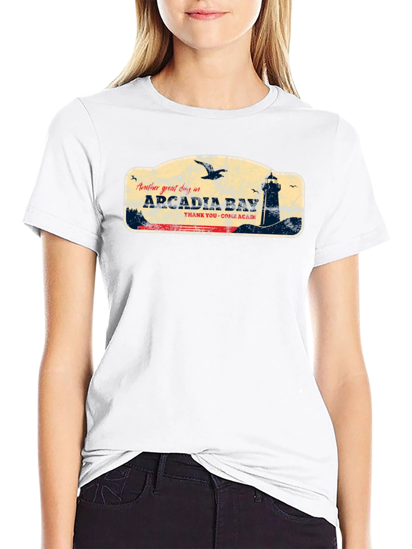 Arcadia Bay T-Shirt - Coastal Design