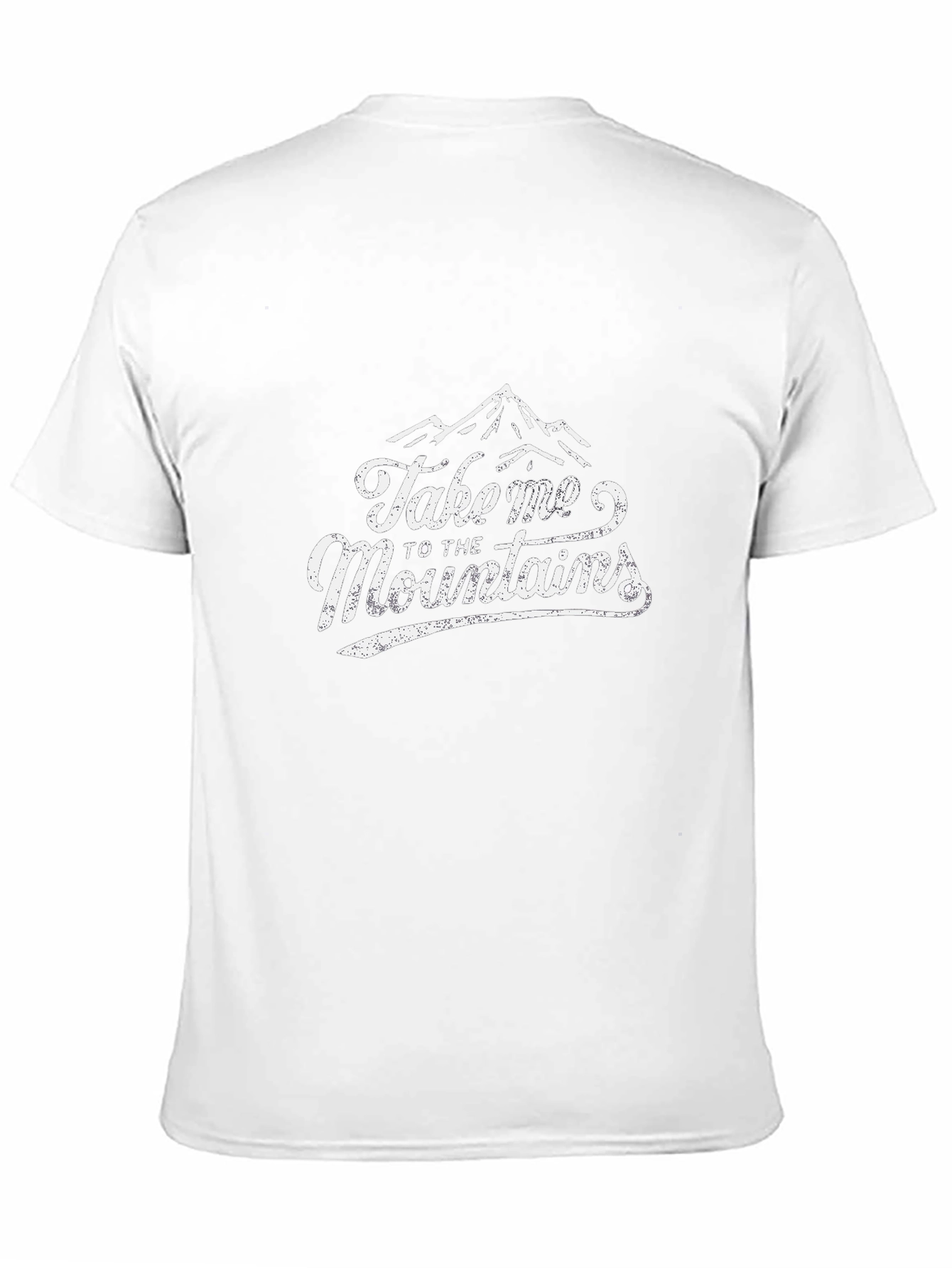 Take Me to the Mountains Black Graphic Tee