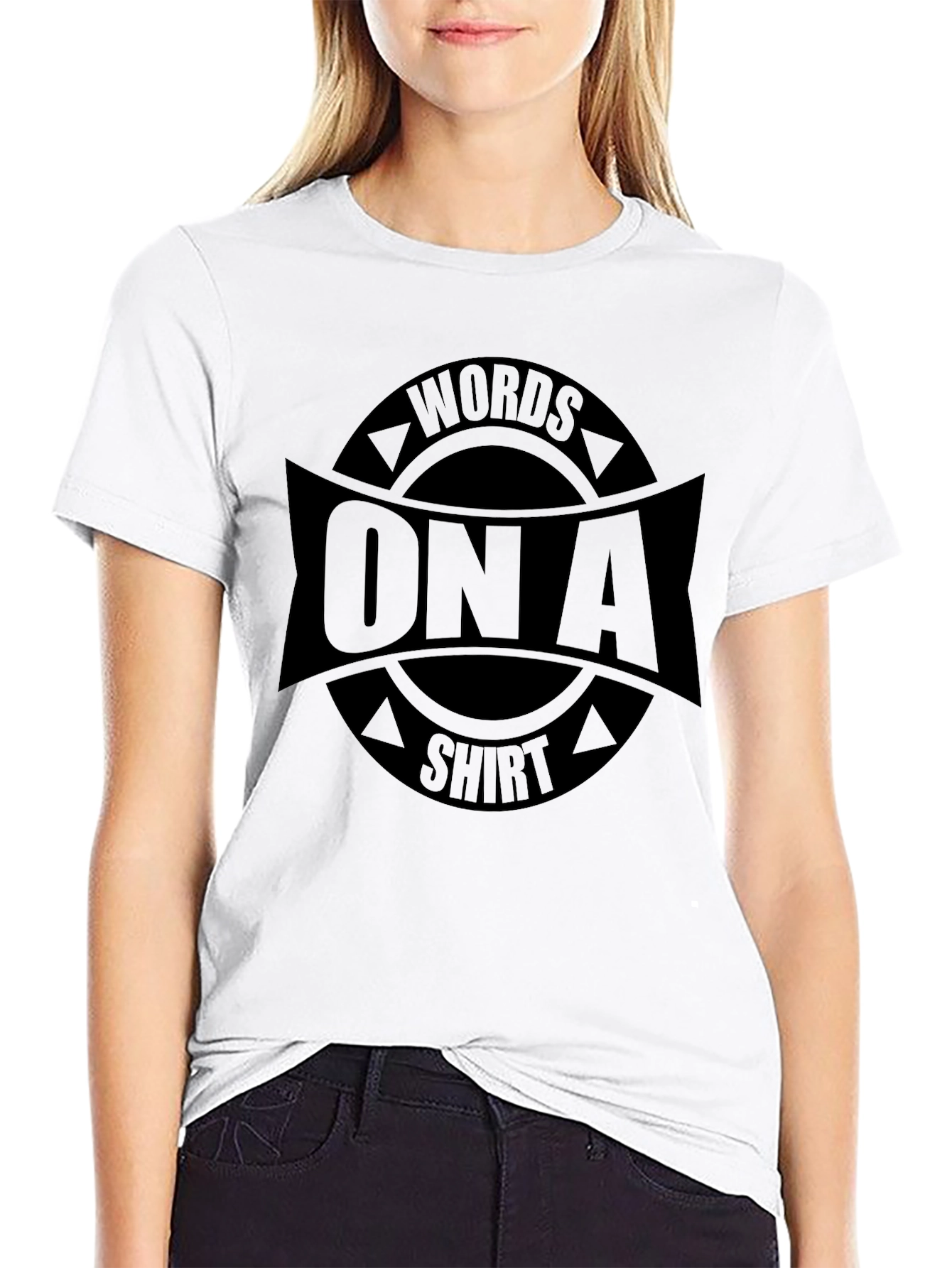 Words on a Shirt Graphic Tee