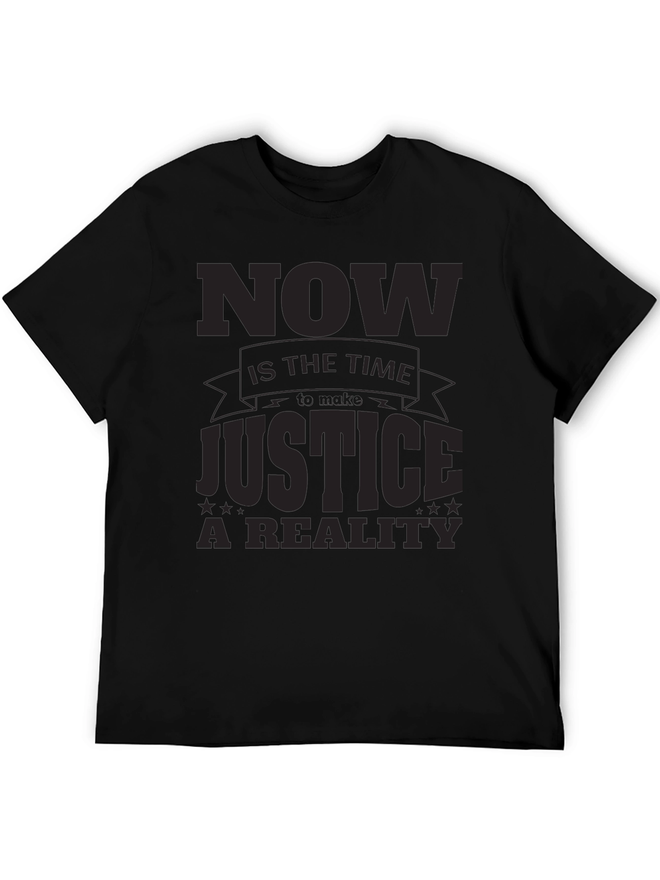 Now is The Time - Justice T-Shirt