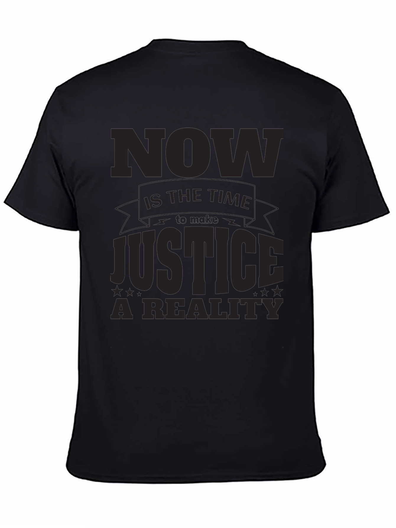 Now is The Time - Justice T-Shirt