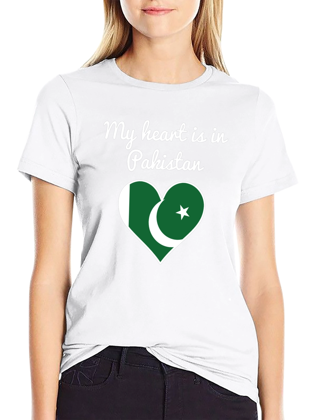 Pakistan Heart T-Shirt - Show Your Love!