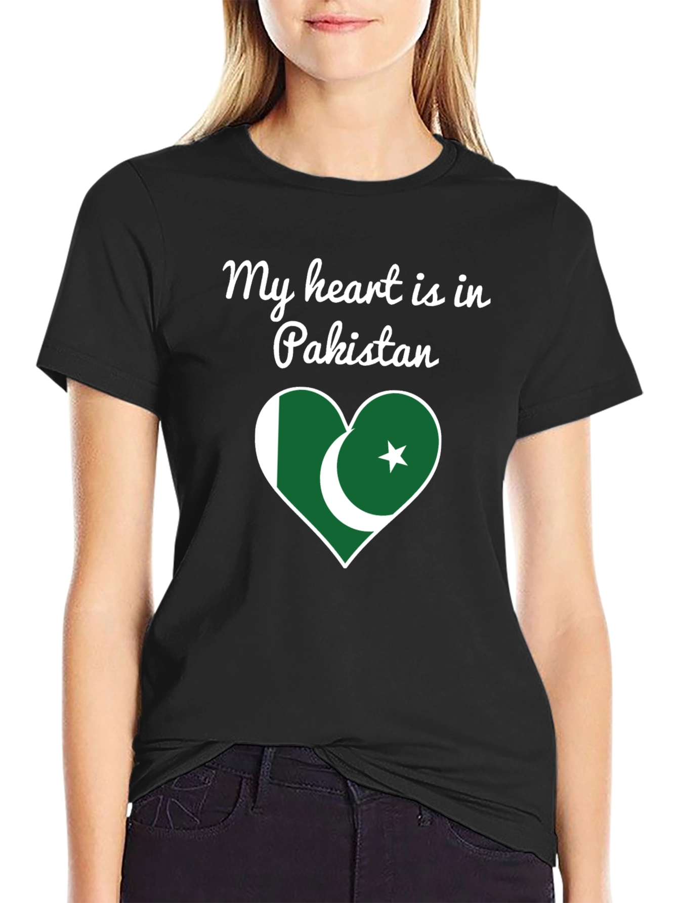 Pakistan Heart T-Shirt - Show Your Love!