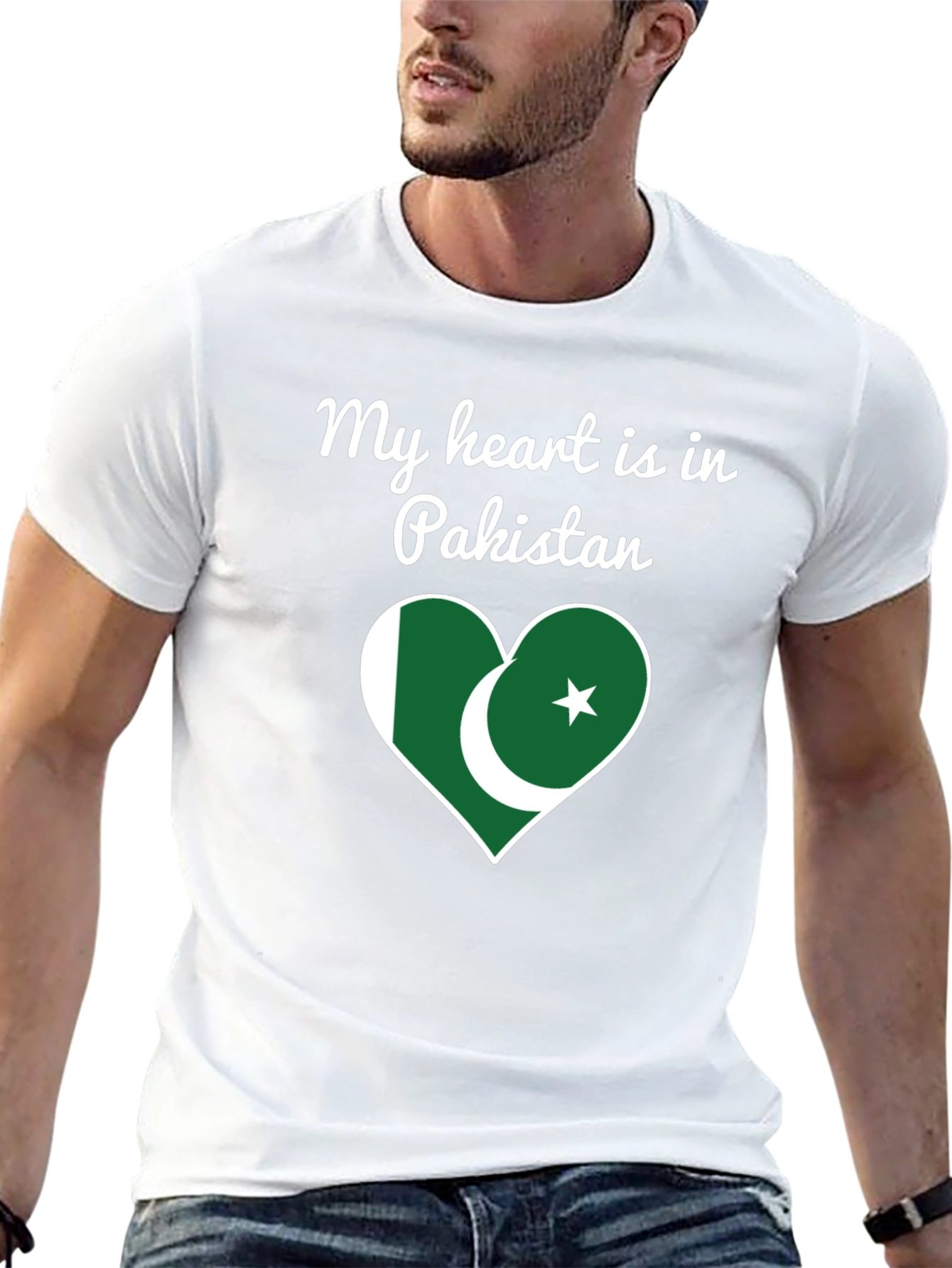 Pakistan Heart T-Shirt - Show Your Love!