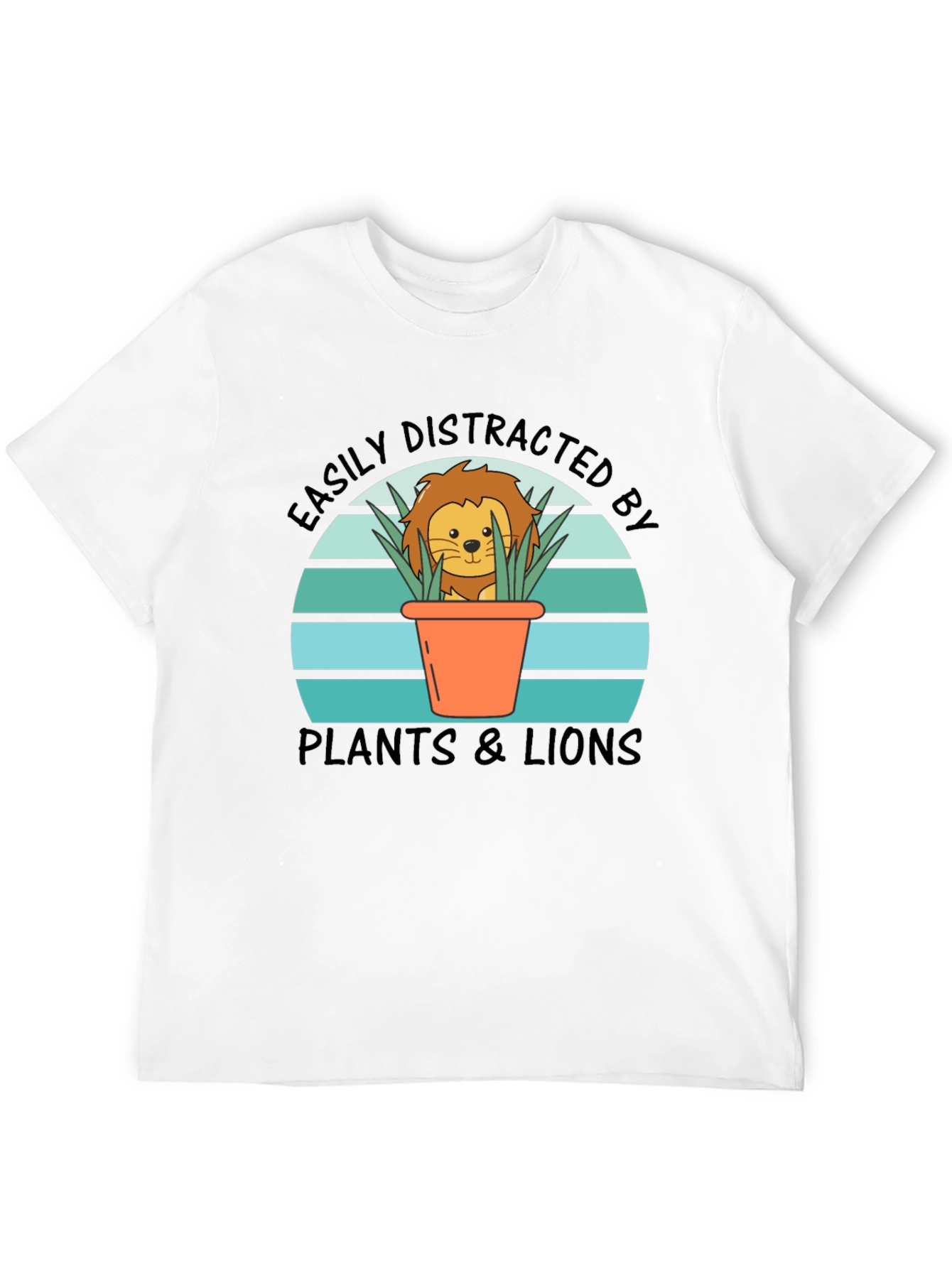 Easily Distracted by Plants & Lions Graphic Tee