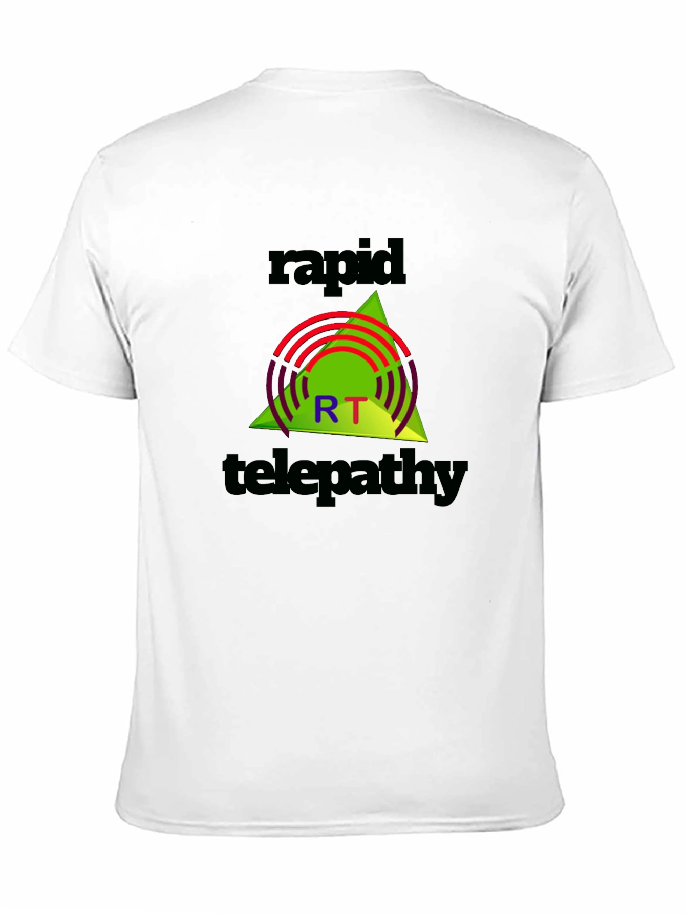Rapid Telepathy Graphic Tee - Black Cotton Shirt