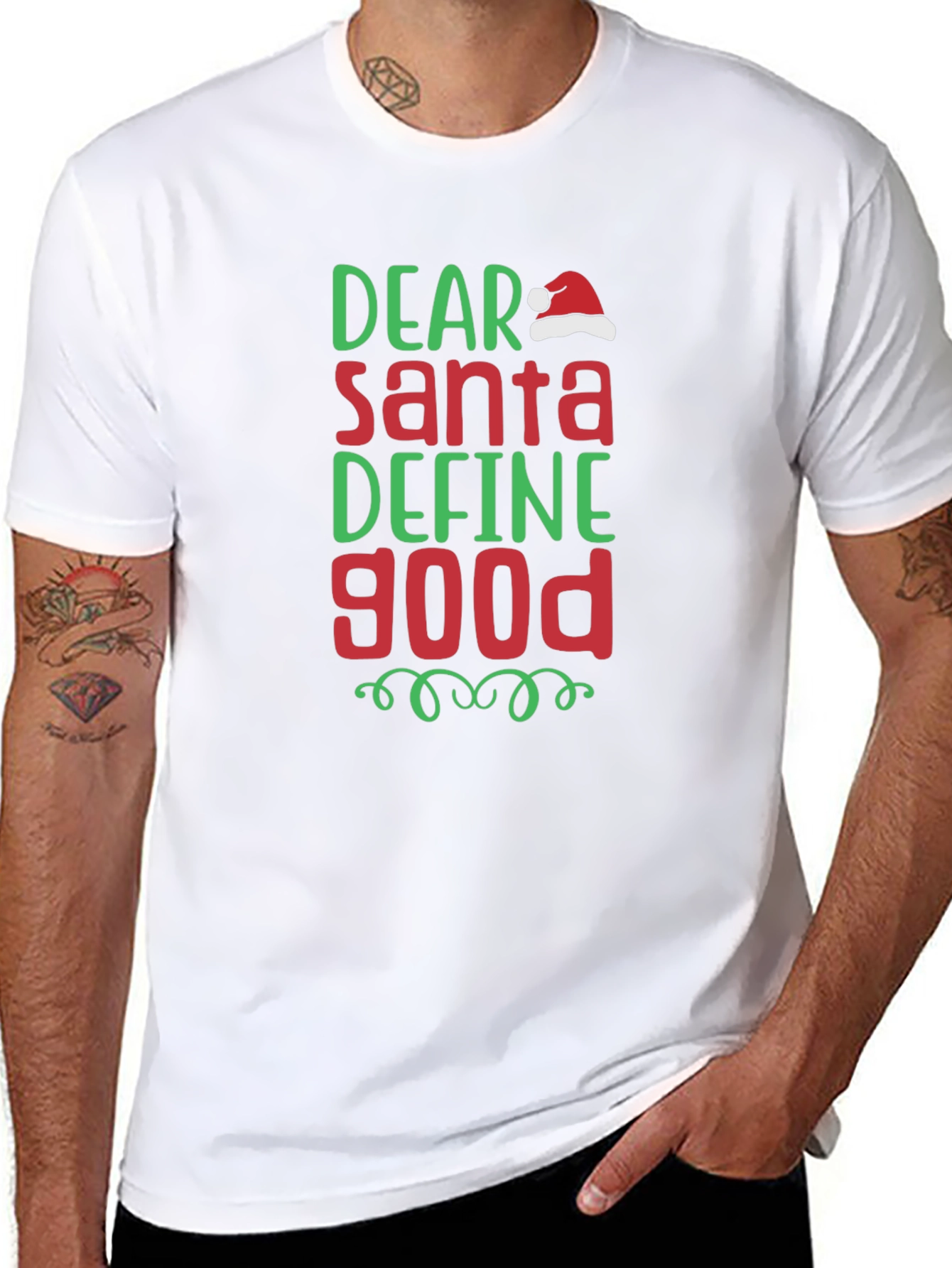 Dear Santa Define Good Christmas T-Shirt