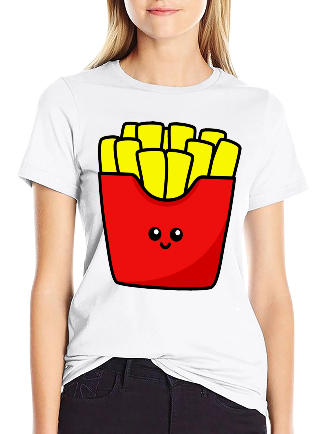 Cute French Fries Graphic Tee