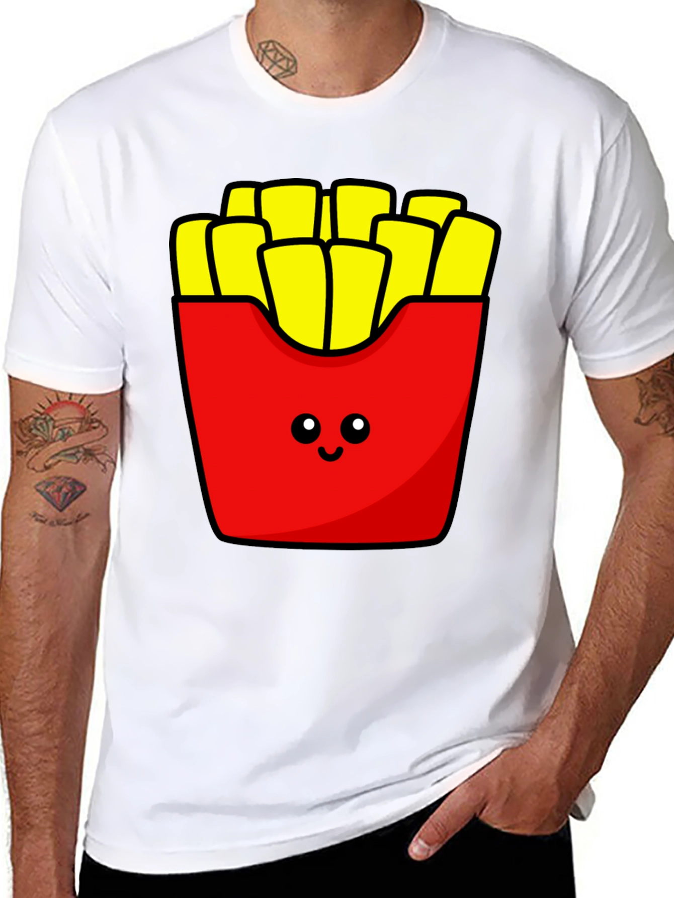 Cute French Fries Graphic Tee