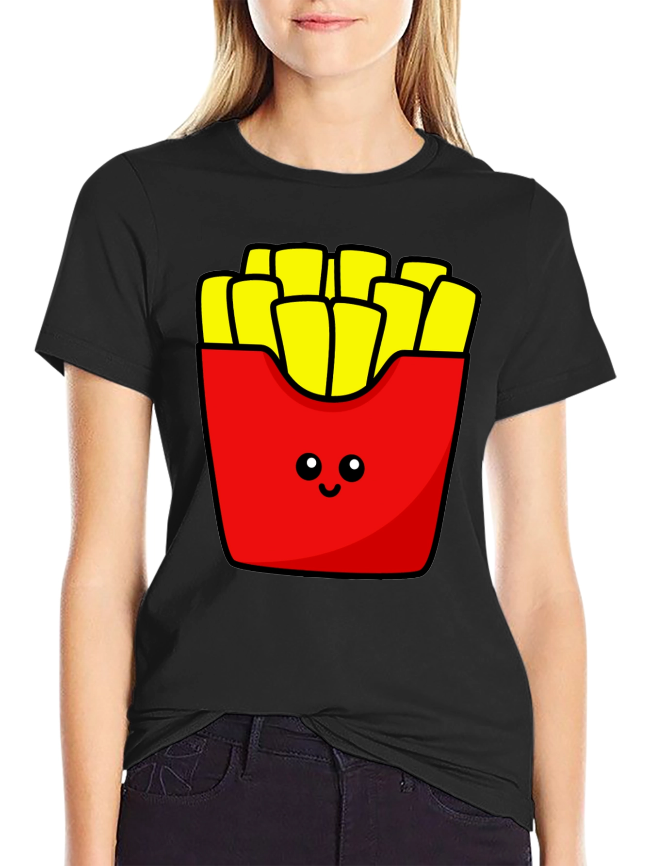 Cute French Fries Graphic Tee
