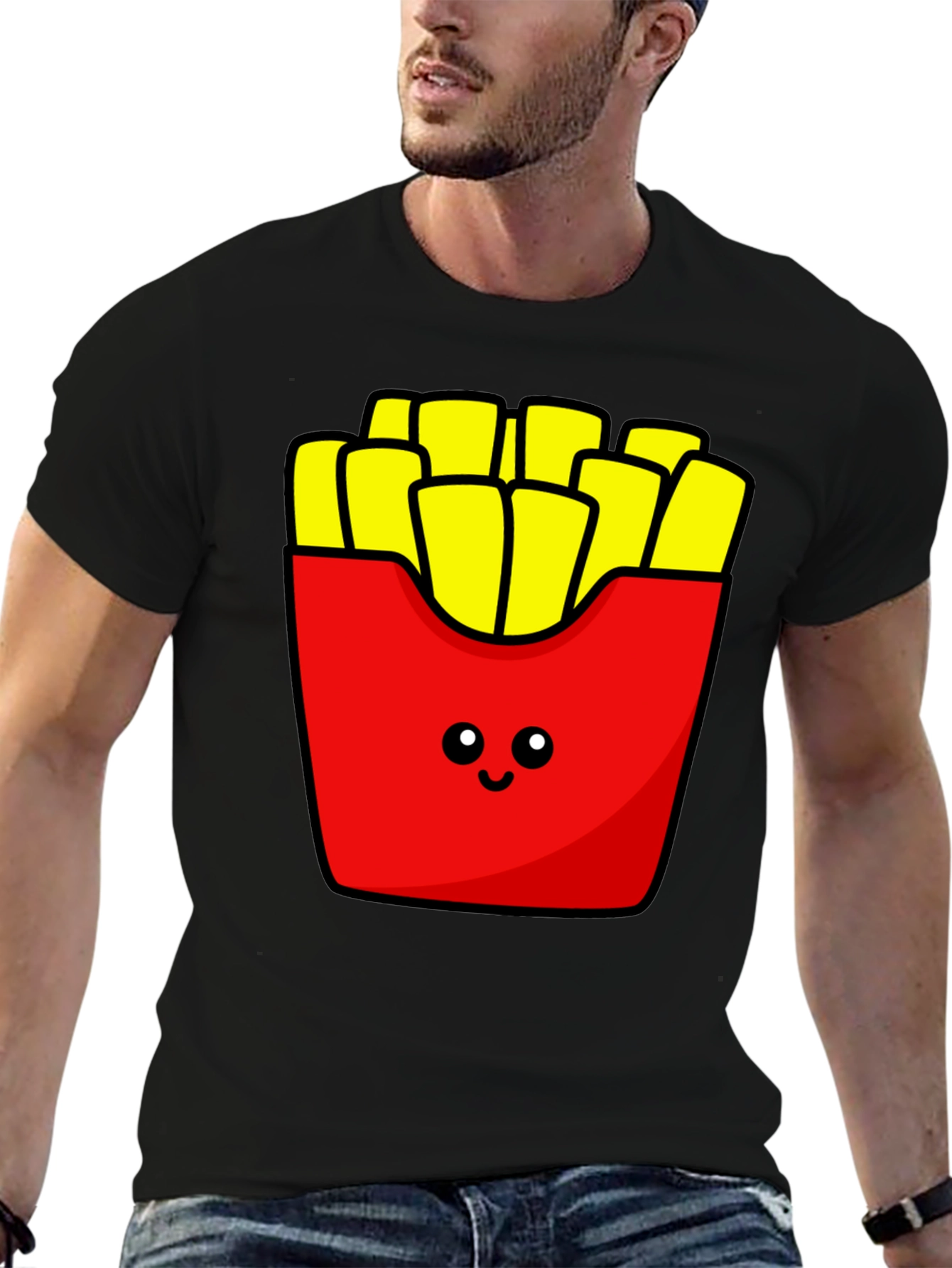 Cute French Fries Graphic Tee