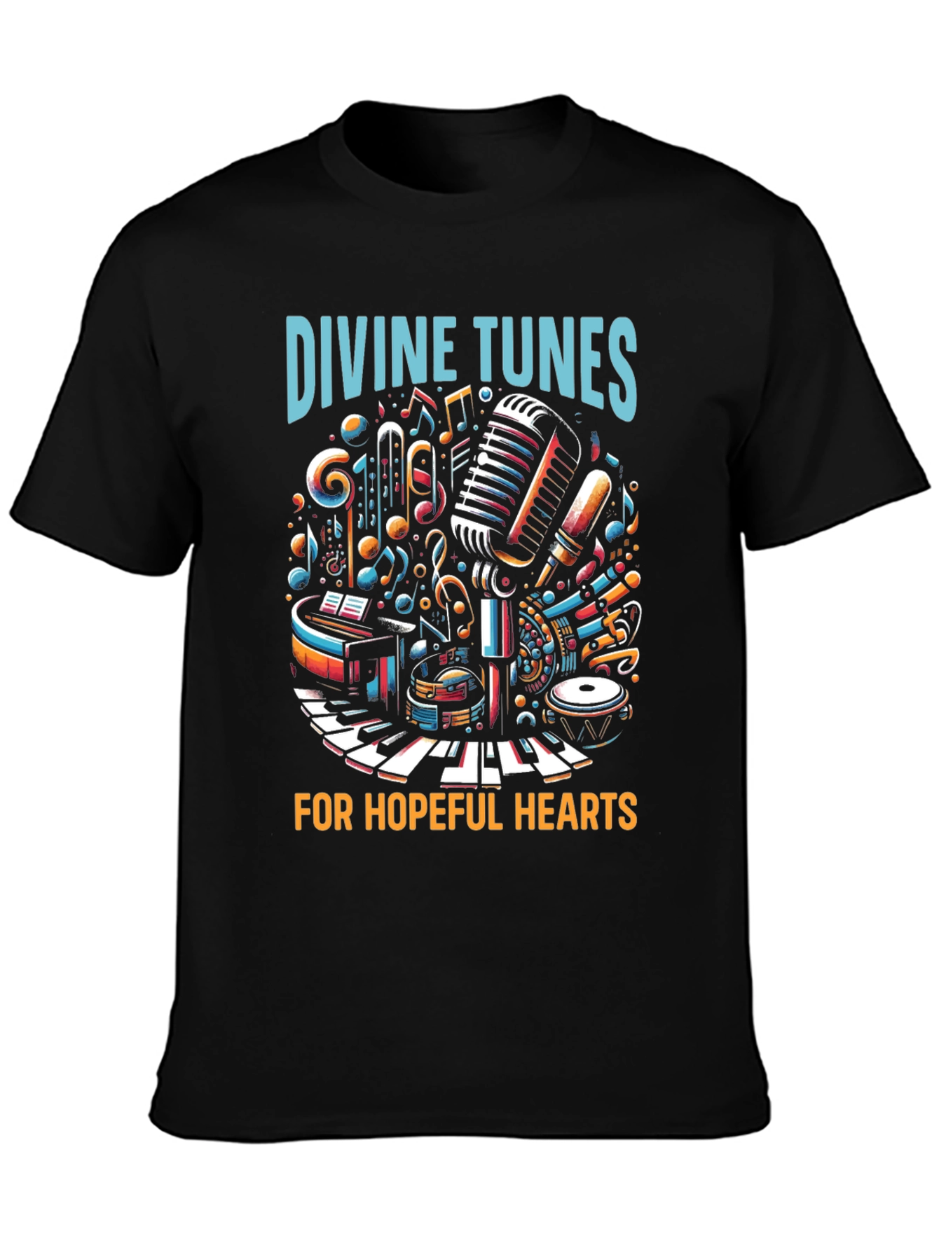 Divine Tunes Graphic T-Shirt