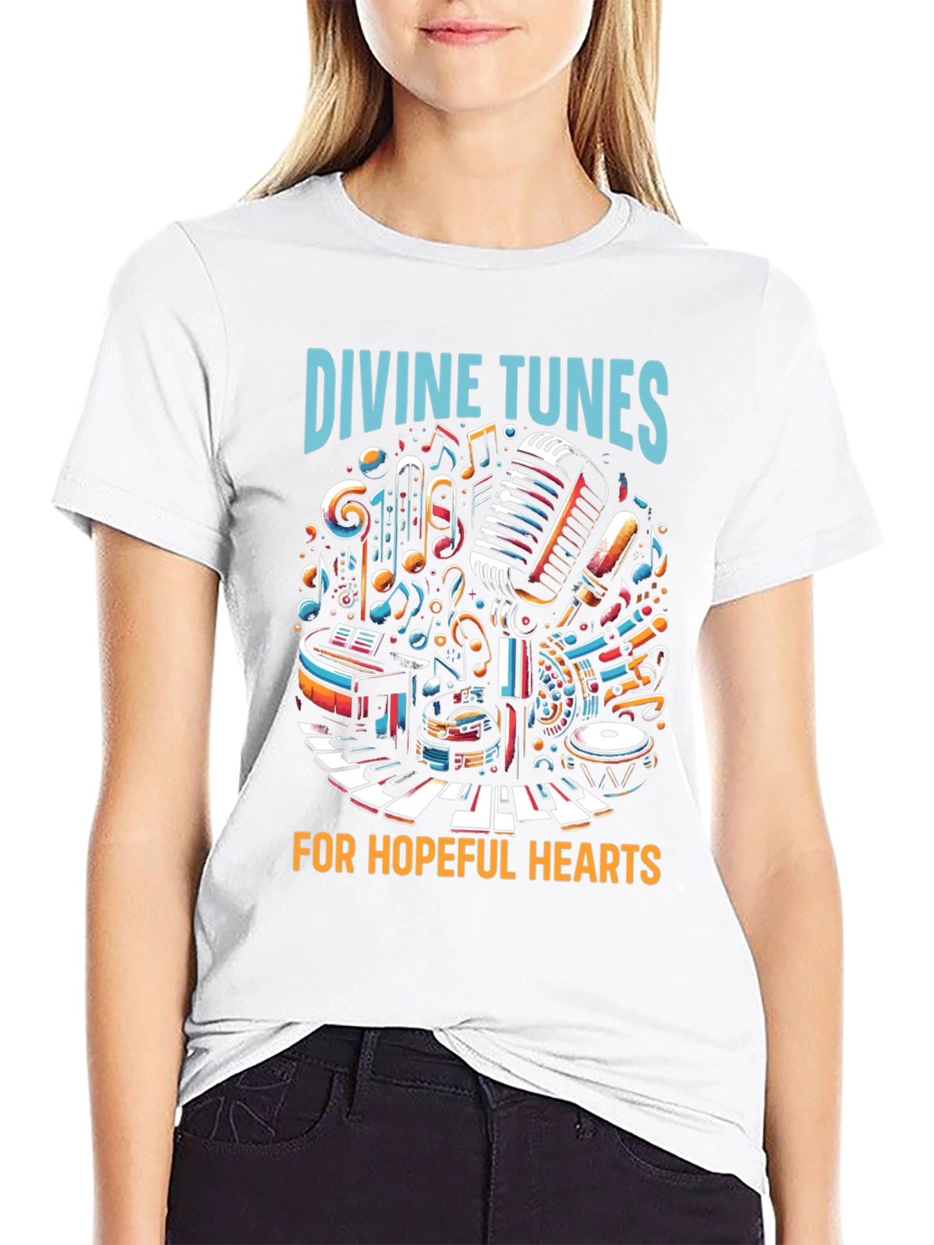 Divine Tunes Graphic T-Shirt