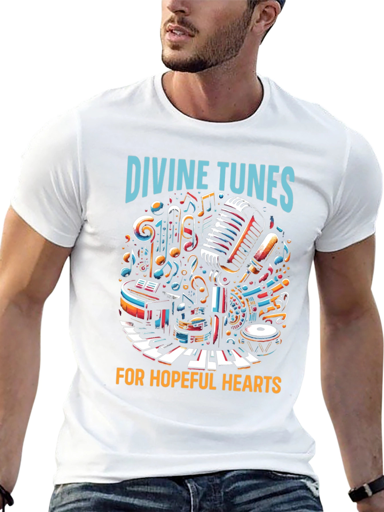 Divine Tunes Graphic T-Shirt